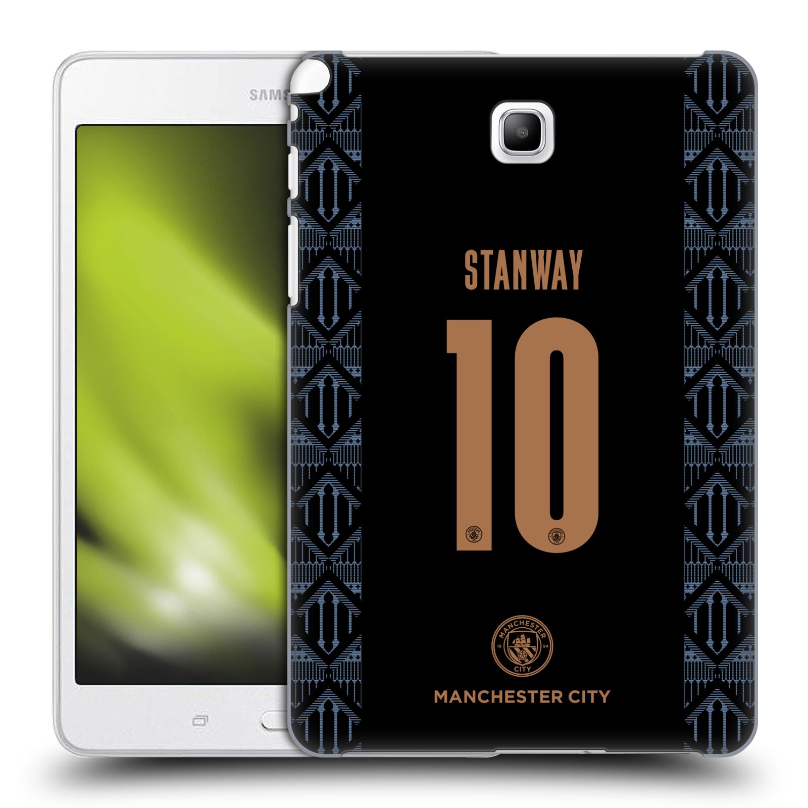 MAN CITY FC 2020/21 WOMEN'S AWAY KIT GROUP 1 BACK CASE FOR SAMSUNG TABLETS 1 - Picture 12 of 19