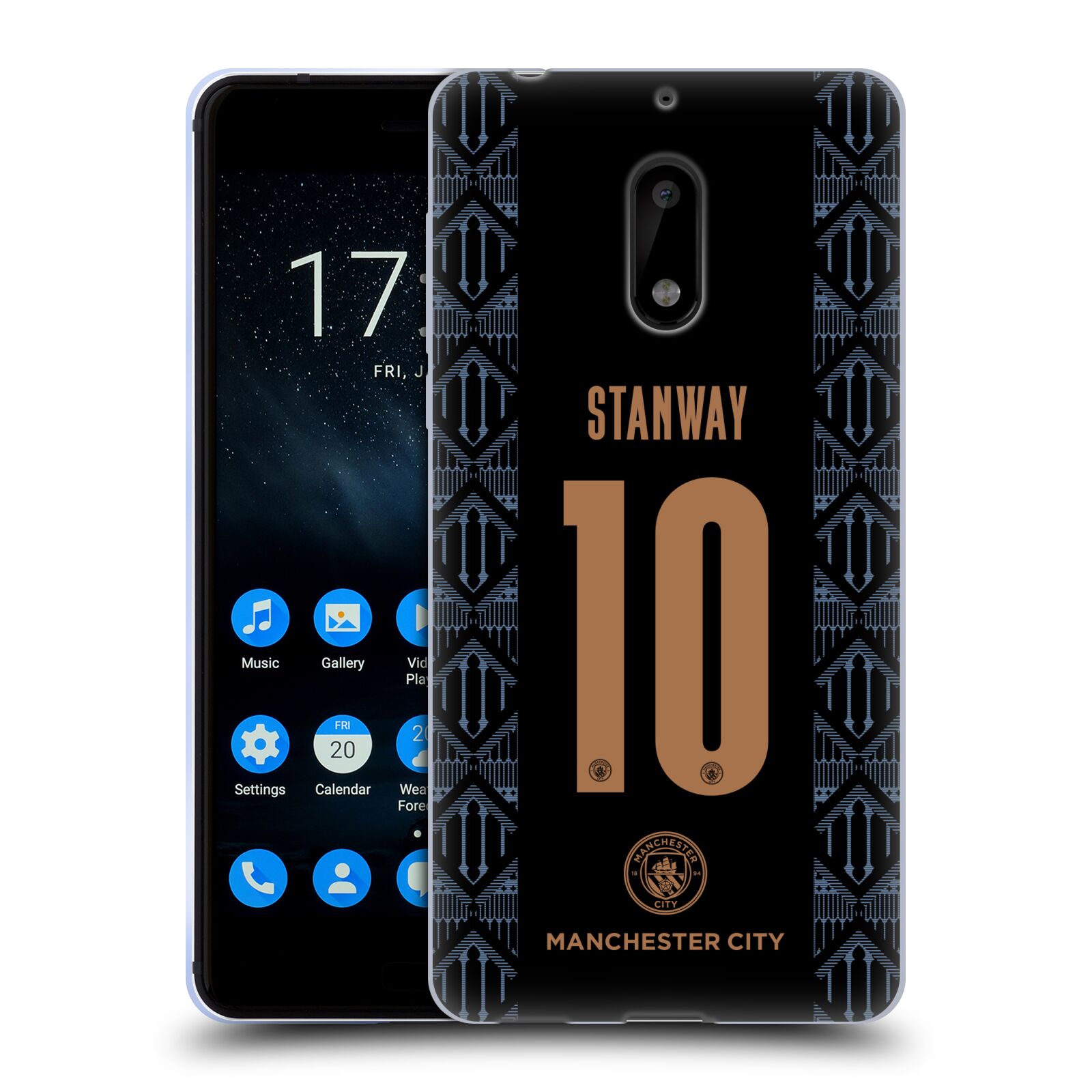 MAN CITY FC 2020/21 WOMEN'S AWAY KIT GROUP 1 SOFT GEL CASE FOR NOKIA PHONES 1 - 第 12/19 張圖片