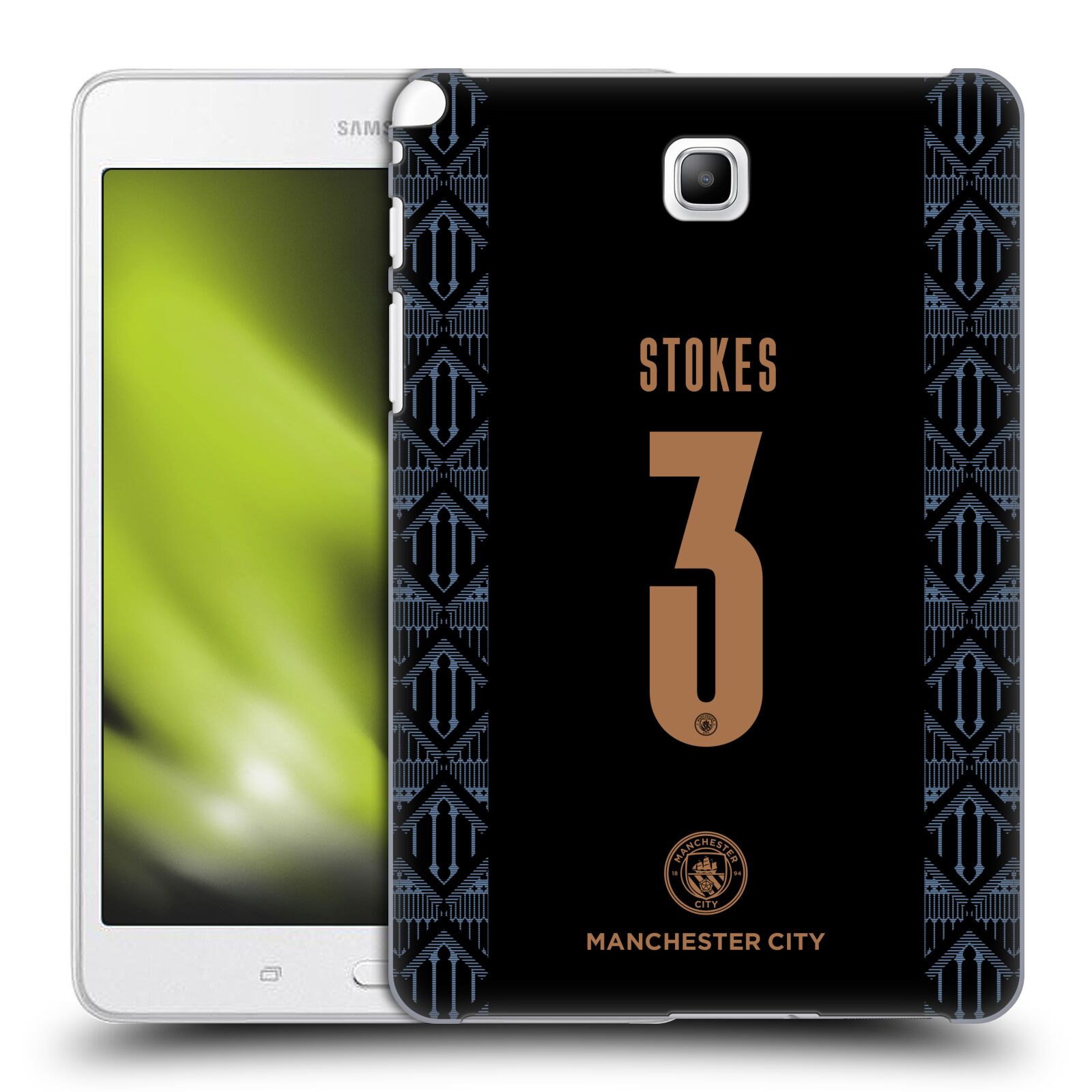 MAN CITY FC 2020/21 WOMEN'S AWAY KIT GROUP 1 BACK CASE FOR SAMSUNG TABLETS 1 - Picture 9 of 19
