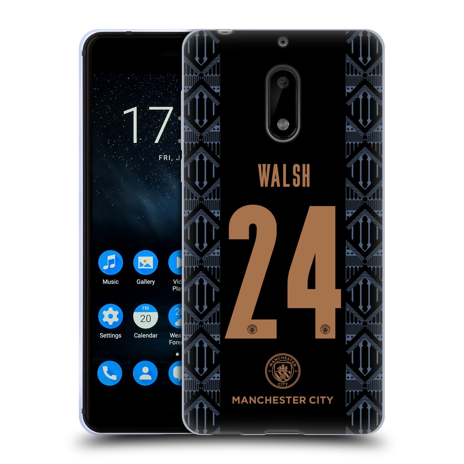 MAN CITY FC 2020/21 WOMEN'S AWAY KIT GROUP 1 SOFT GEL CASE FOR NOKIA PHONES 1 - 第 16/19 張圖片