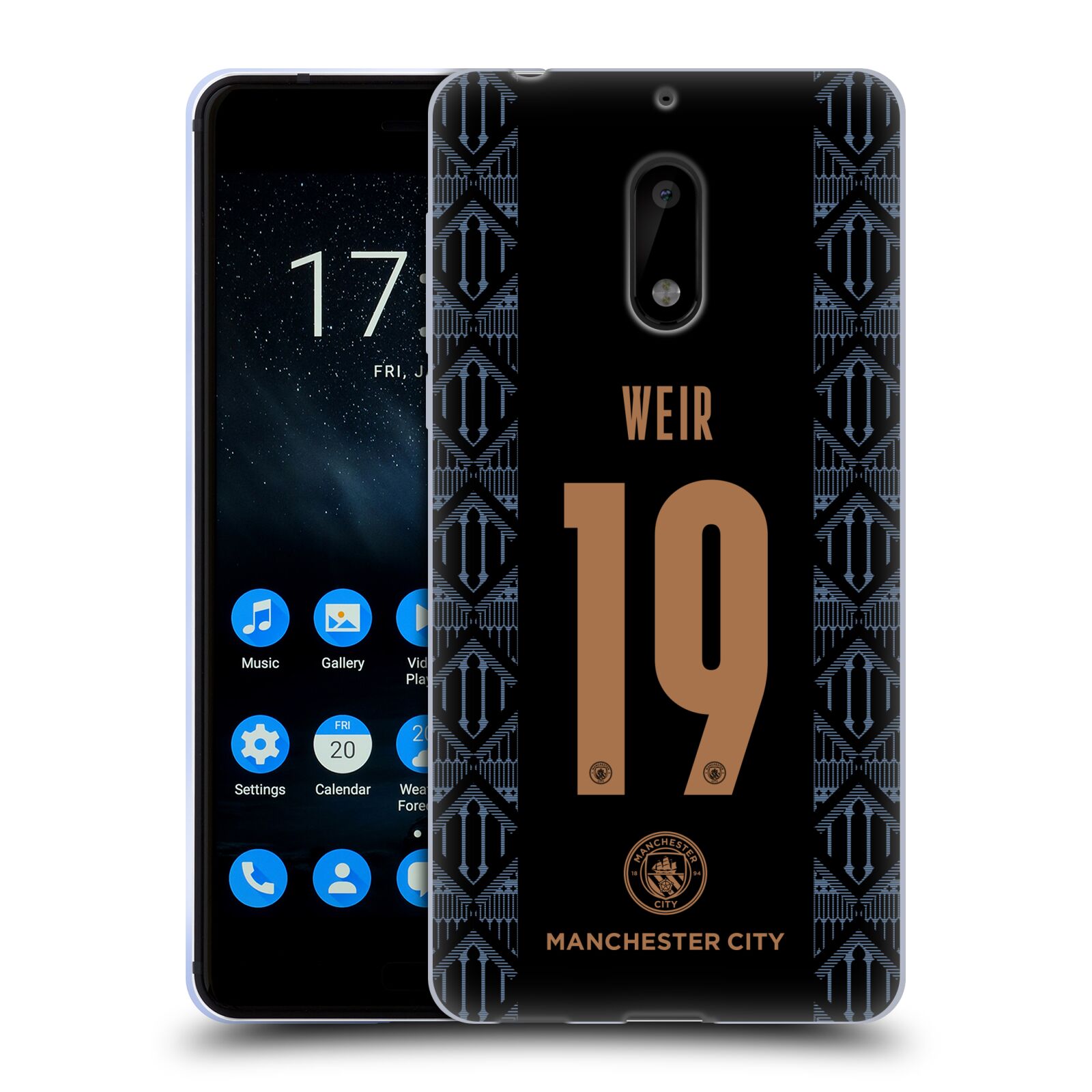MAN CITY FC 2020/21 WOMEN'S AWAY KIT GROUP 1 SOFT GEL CASE FOR NOKIA PHONES 1 - 第 8/19 張圖片