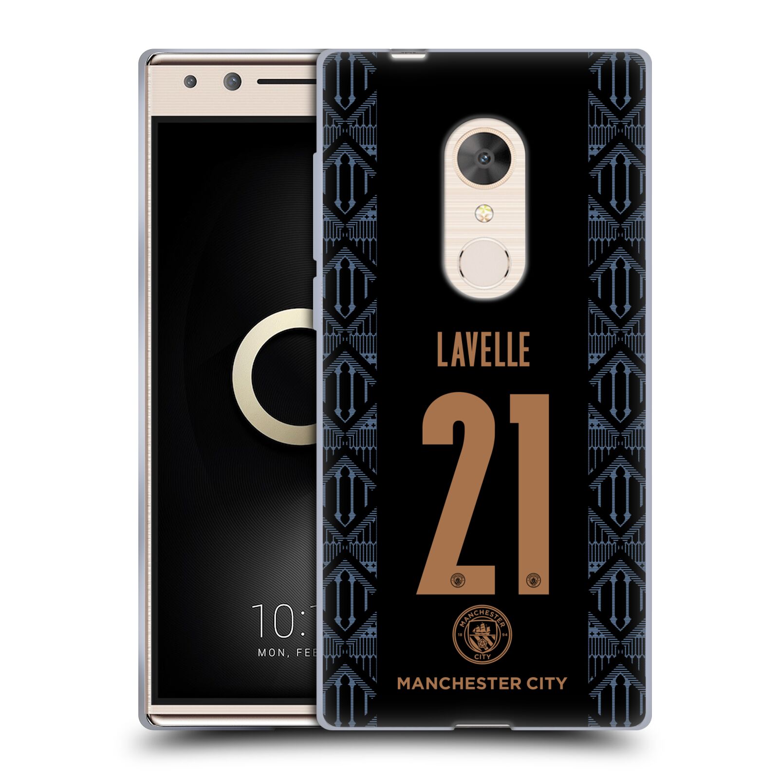 MAN CITY FC 2020/21 WOMEN'S AWAY KIT GROUP 2 SOFT GEL CASE FOR ALCATEL PHONES - 第 16/17 張圖片