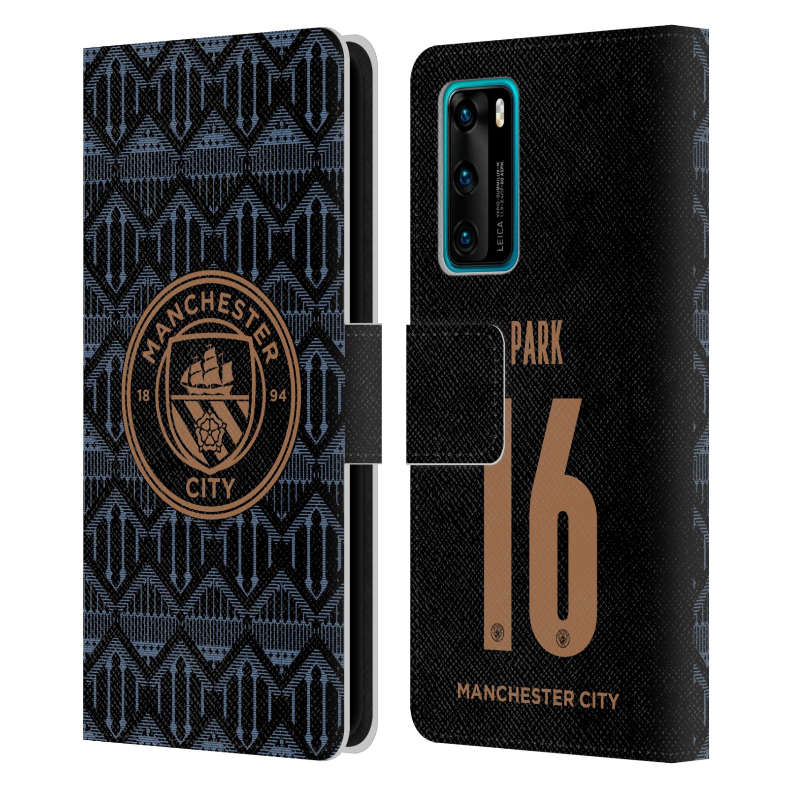 MAN CITY FC 2020/21 WOMEN'S AWAY KIT GROUP 2 LEATHER BOOK CASE FOR HUAWEI PHONES - 第 8/10 張圖片