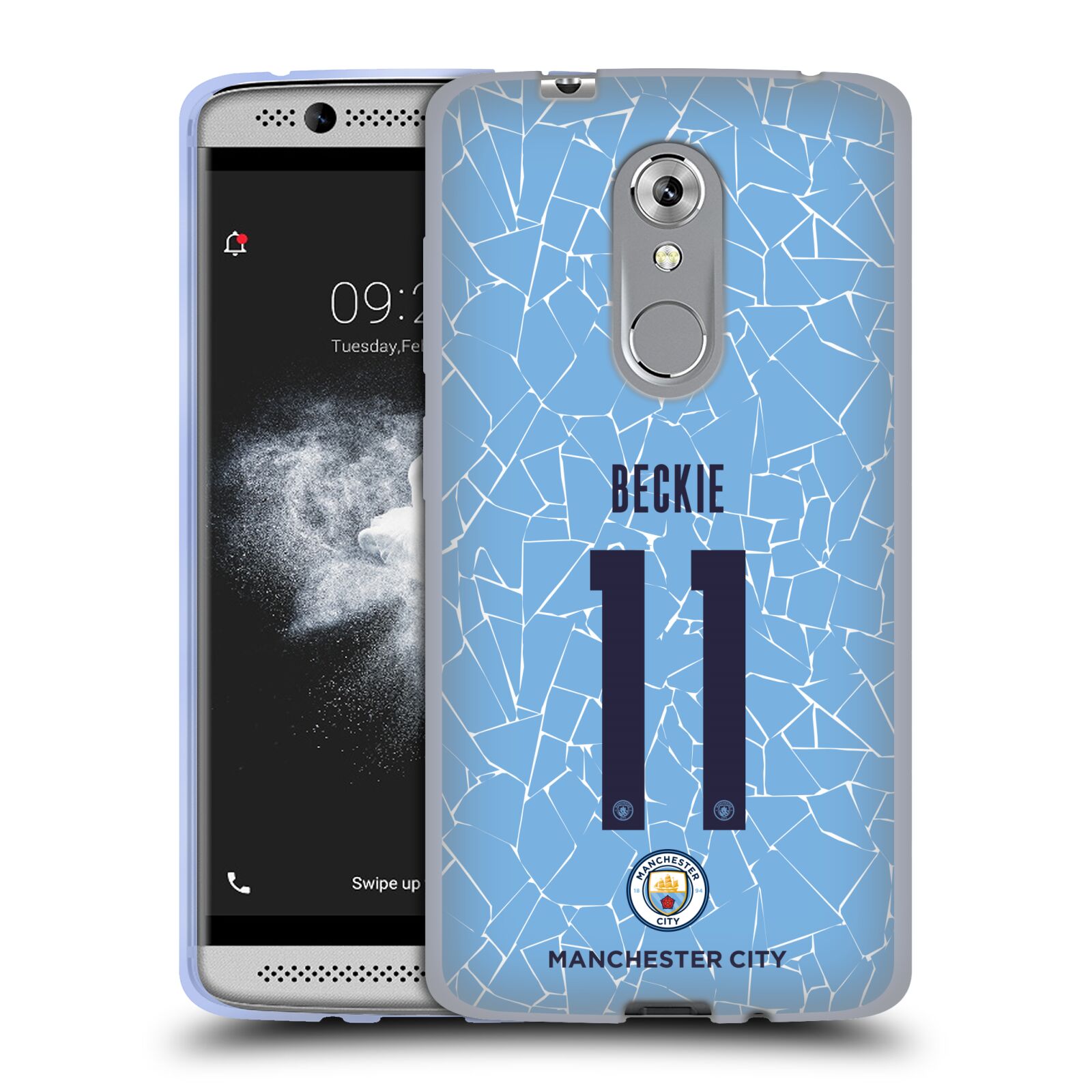 MAN CITY FC 2020/21 WOMEN'S HOME KIT GROUP 1 SOFT GEL CASE FOR ZTE PHONES - 第 13/19 張圖片