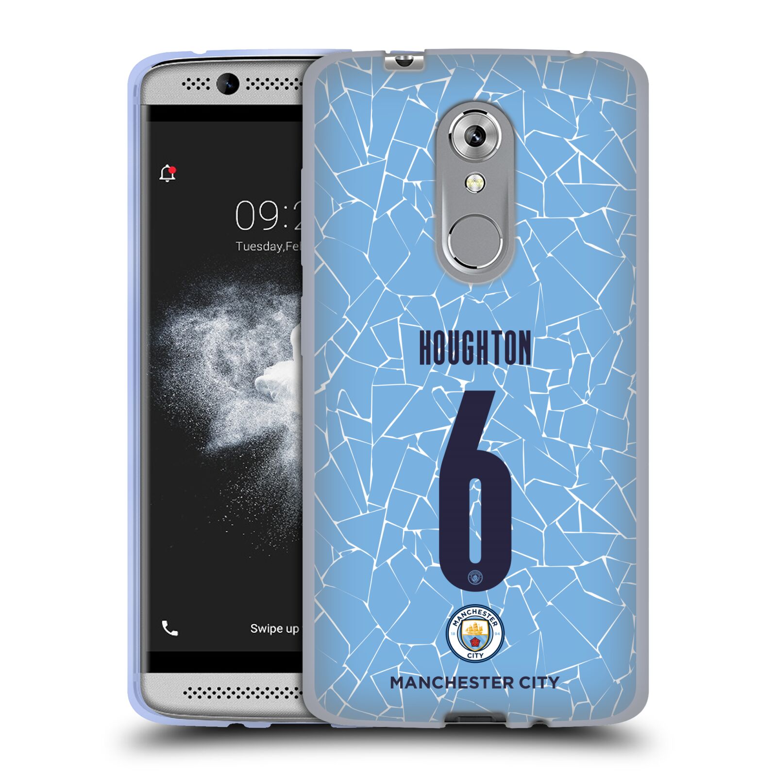MAN CITY FC 2020/21 WOMEN'S HOME KIT GROUP 1 SOFT GEL CASE FOR ZTE PHONES - 第 19/19 張圖片