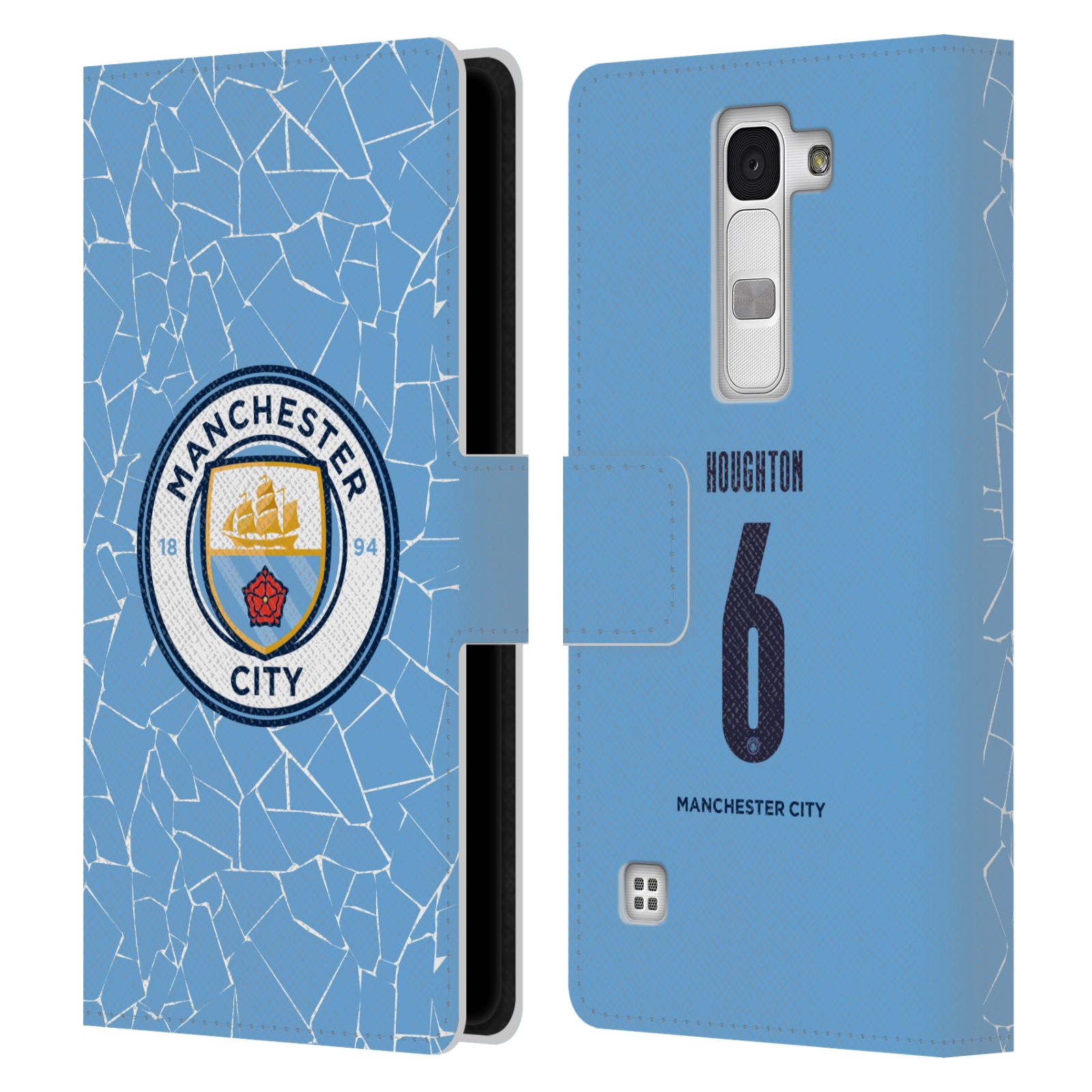 MAN CITY FC 2020/21 WOMEN'S HOME KIT GROUP 1 LEATHER BOOK CASE FOR LG PHONES 2 - 第 17/17 張圖片