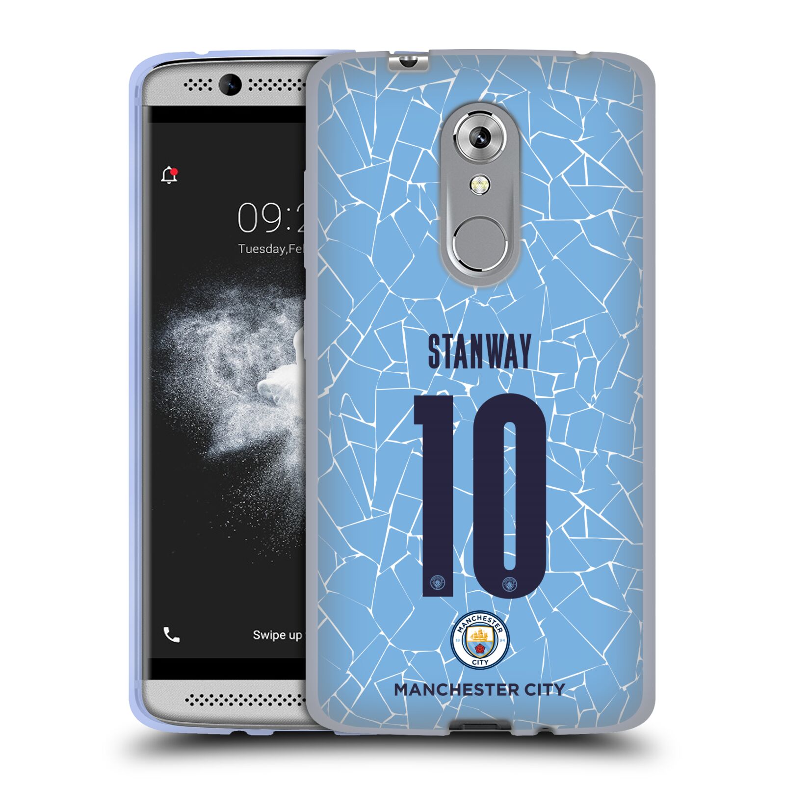 MAN CITY FC 2020/21 WOMEN'S HOME KIT GROUP 1 SOFT GEL CASE FOR ZTE PHONES - 第 12/19 張圖片