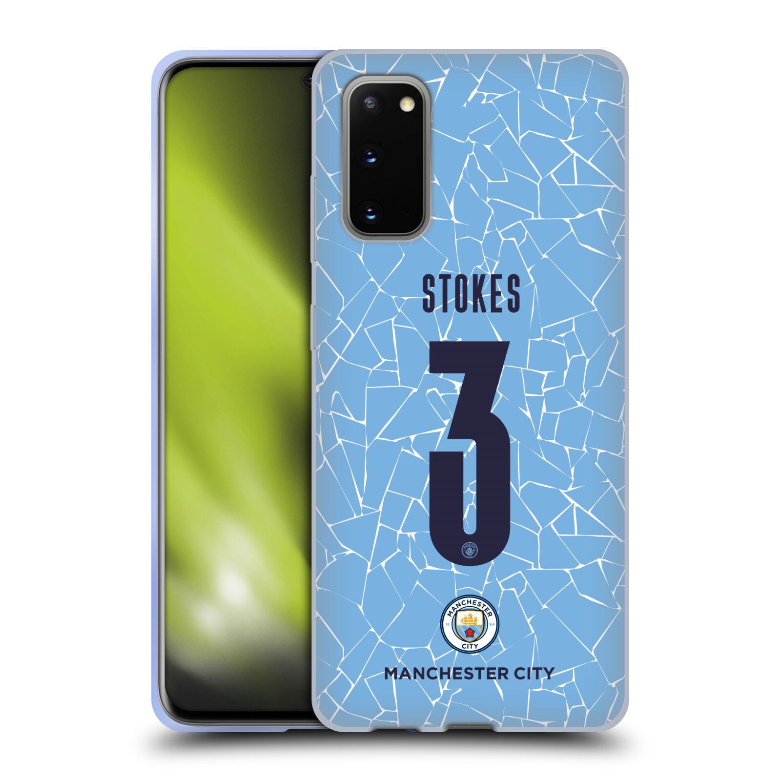 MAN CITY FC 2020/21 WOMEN'S HOME KIT GROUP 1 SOFT GEL CASE FOR SAMSUNG PHONES 1 - Picture 9 of 19