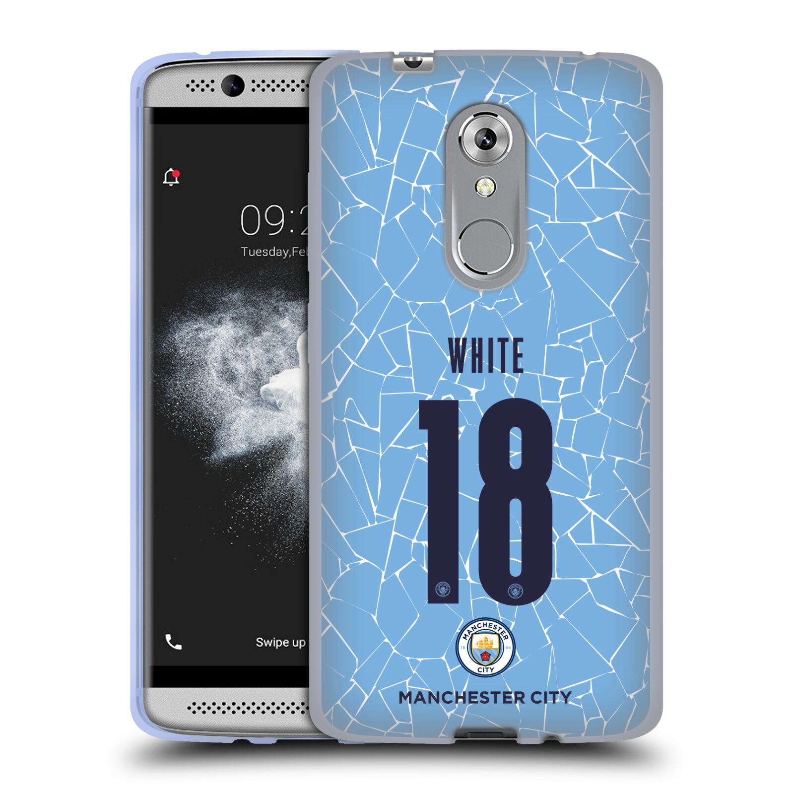 MAN CITY FC 2020/21 WOMEN'S HOME KIT GROUP 1 SOFT GEL CASE FOR ZTE PHONES - 第 10/19 張圖片