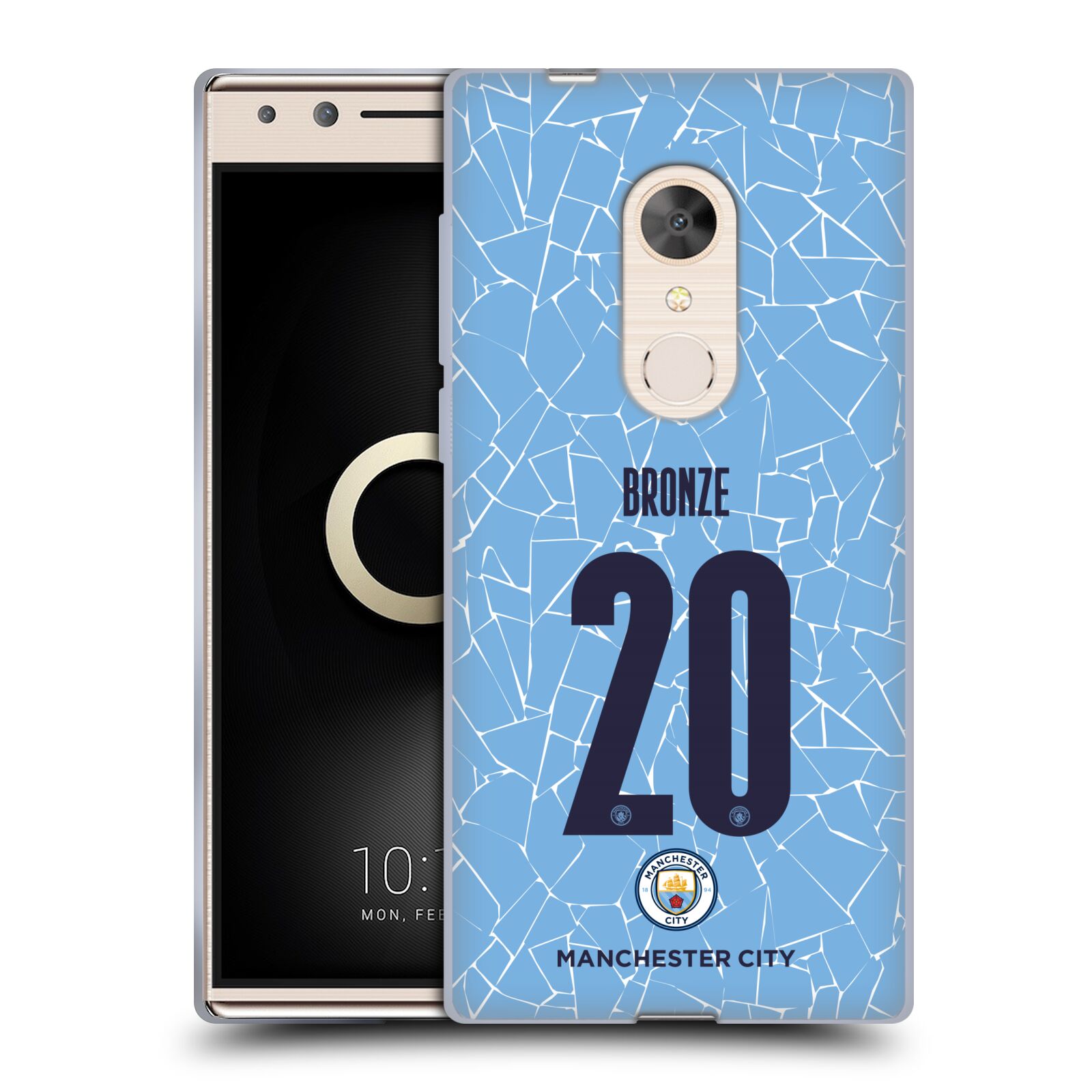 MAN CITY FC 2020/21 WOMEN'S HOME KIT GROUP 2 SOFT GEL CASE FOR ALCATEL PHONES - 第 16/19 張圖片