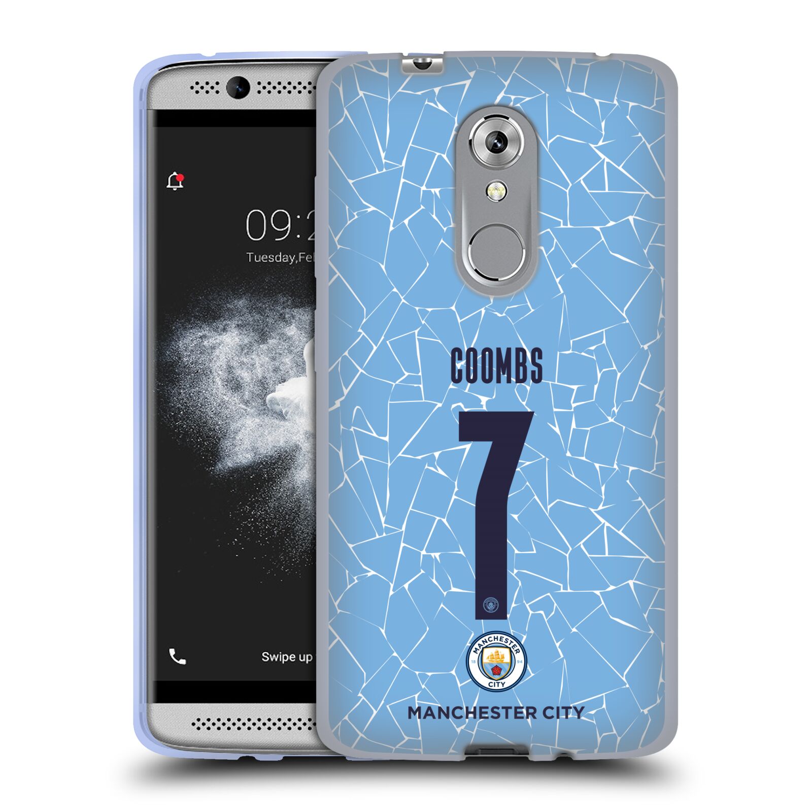 MAN CITY FC 2020/21 WOMEN'S HOME KIT GROUP 2 SOFT GEL CASE FOR ZTE PHONES - 第 15/19 張圖片
