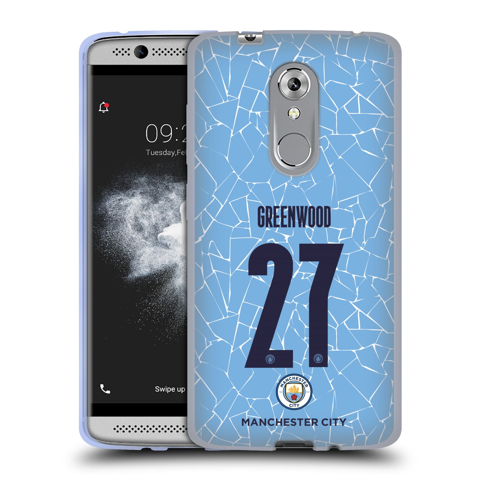 MAN CITY FC 2020/21 WOMEN'S HOME KIT GROUP 2 SOFT GEL CASE FOR ZTE PHONES - 第 8/19 張圖片