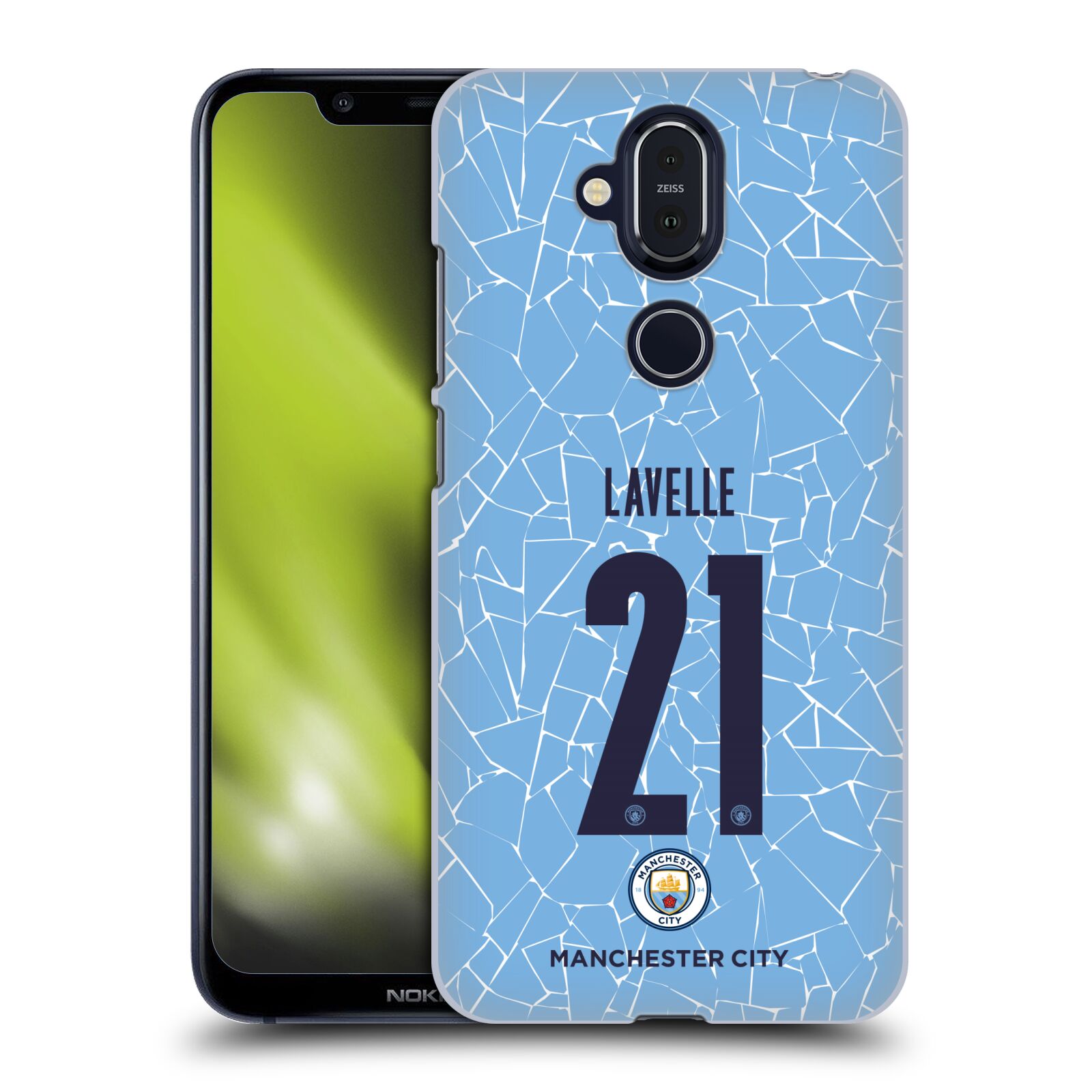 MAN CITY FC 2020/21 WOMEN'S HOME KIT GROUP 2 HARD BACK CASE FOR NOKIA PHONES 1 - 第 18/19 張圖片
