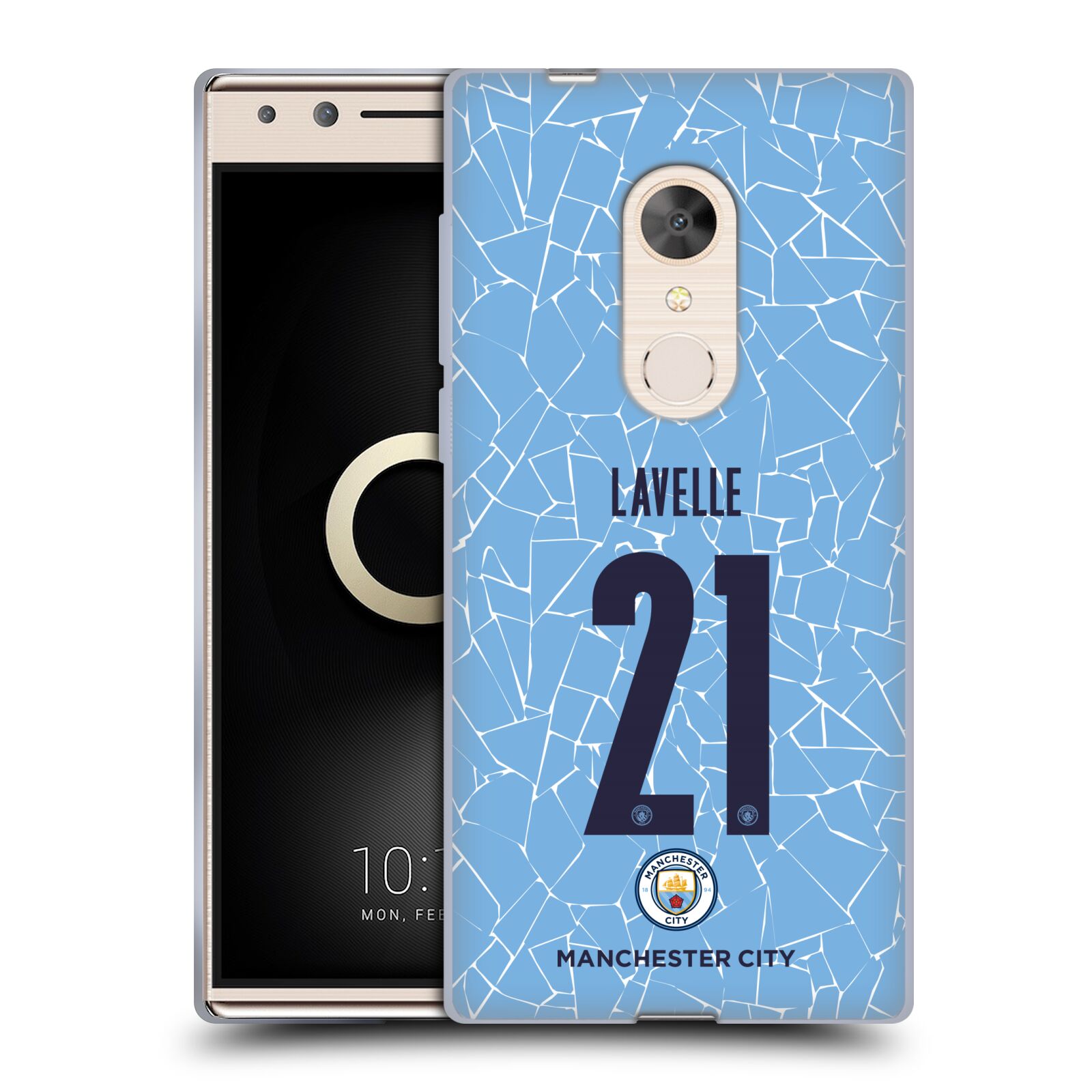 MAN CITY FC 2020/21 WOMEN'S HOME KIT GROUP 2 SOFT GEL CASE FOR ALCATEL PHONES - 第 18/19 張圖片