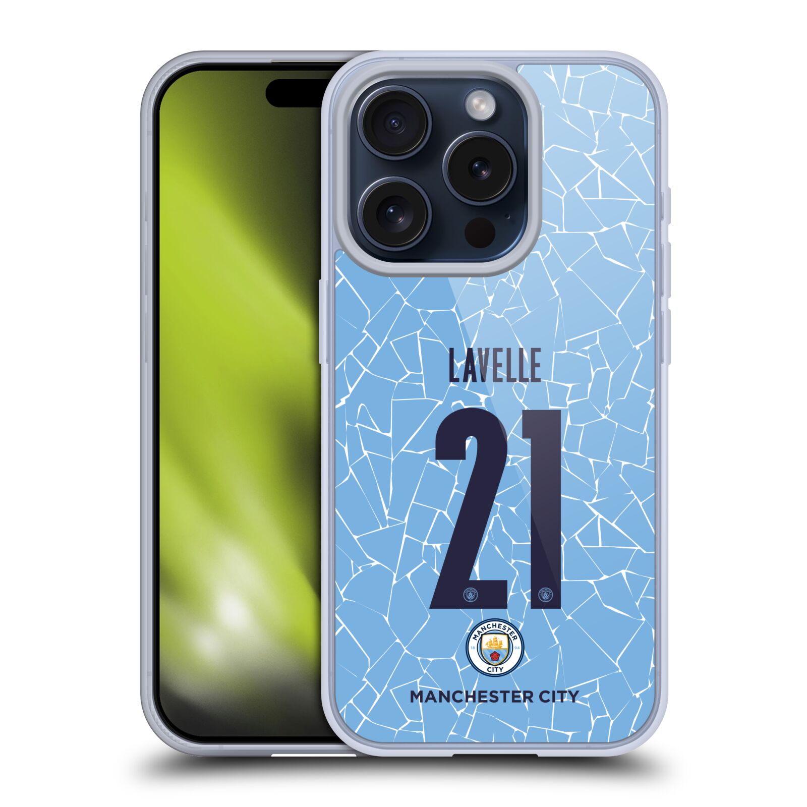MAN CITY FC 2020/21 WOMEN'S HOME KIT GROUP 2 ÉTUI COQUE EN GEL POUR APPLE iPHONE - Photo 16 sur 17