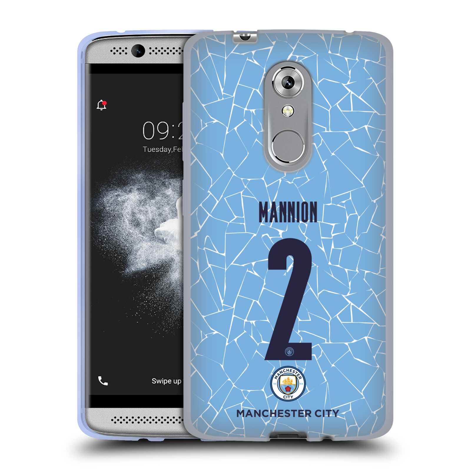 MAN CITY FC 2020/21 WOMEN'S HOME KIT GROUP 2 SOFT GEL CASE FOR ZTE PHONES - 第 9/19 張圖片