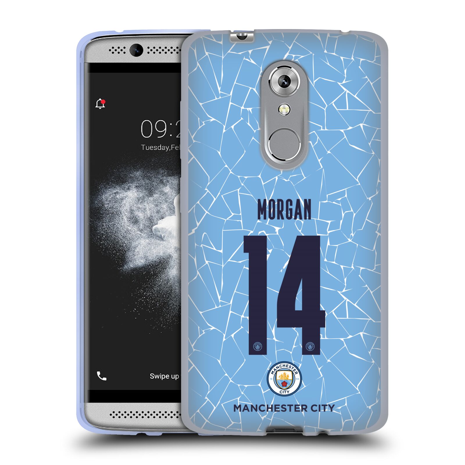 MAN CITY FC 2020/21 WOMEN'S HOME KIT GROUP 2 SOFT GEL CASE FOR ZTE PHONES - 第 12/19 張圖片