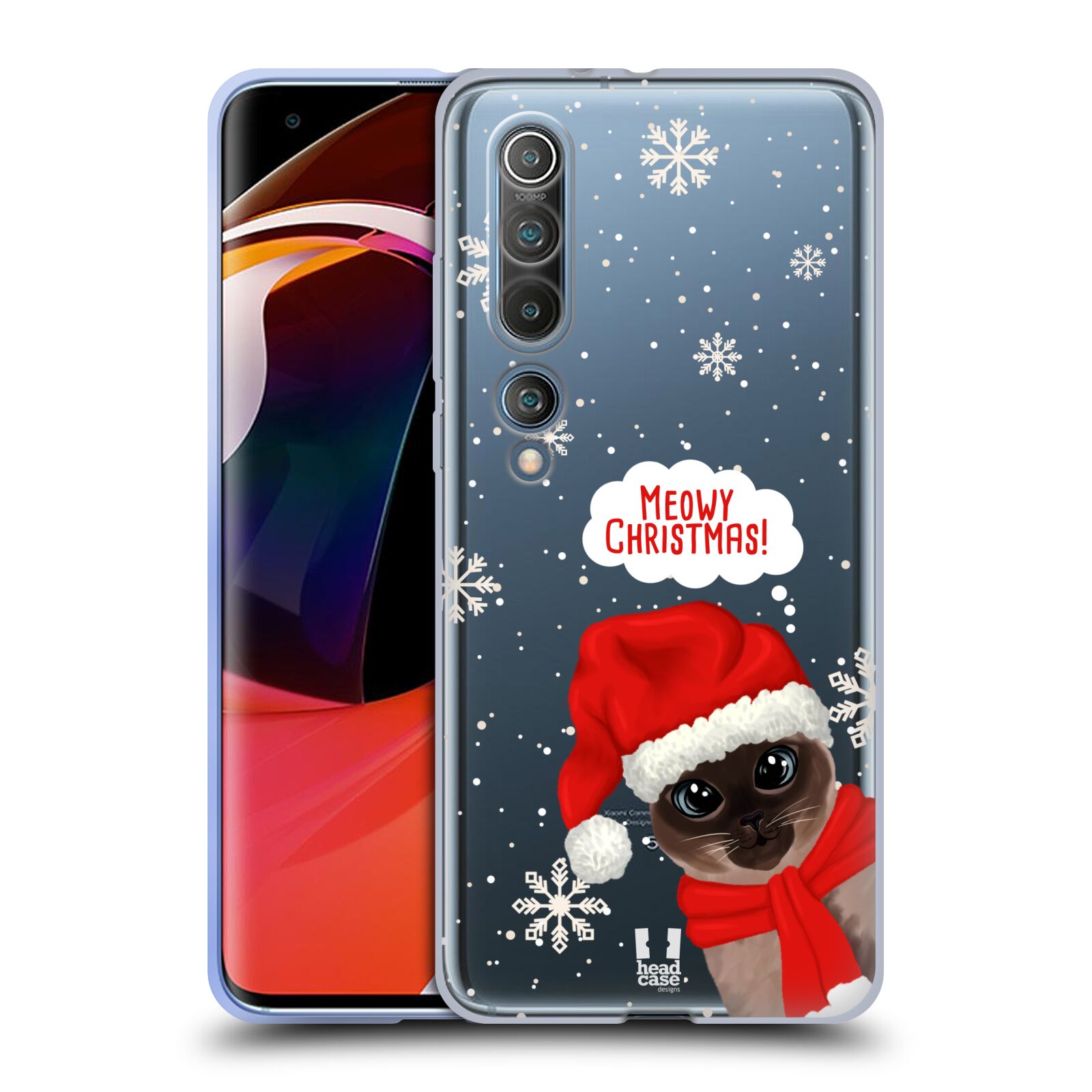 HEAD CASE DESIGNS MEOWY CHRISTMAS SOFT GEL CASE FOR XIAOMI PHONES - Picture 9 of 10