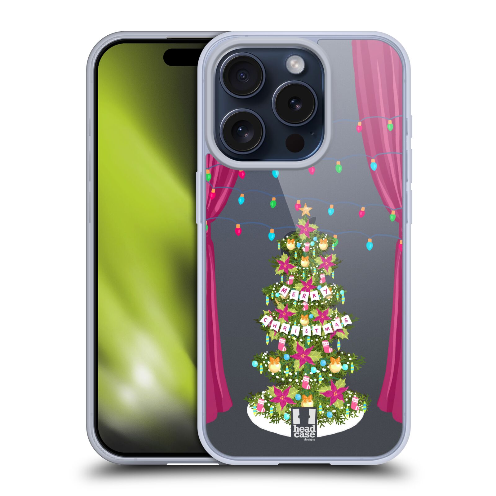 HEAD CASE ARBRES DE JOYEUX NOËL ÉTUI COQUE EN GEL POUR APPLE iPHONE TÉLÉPHONES - Photo 9 sur 10