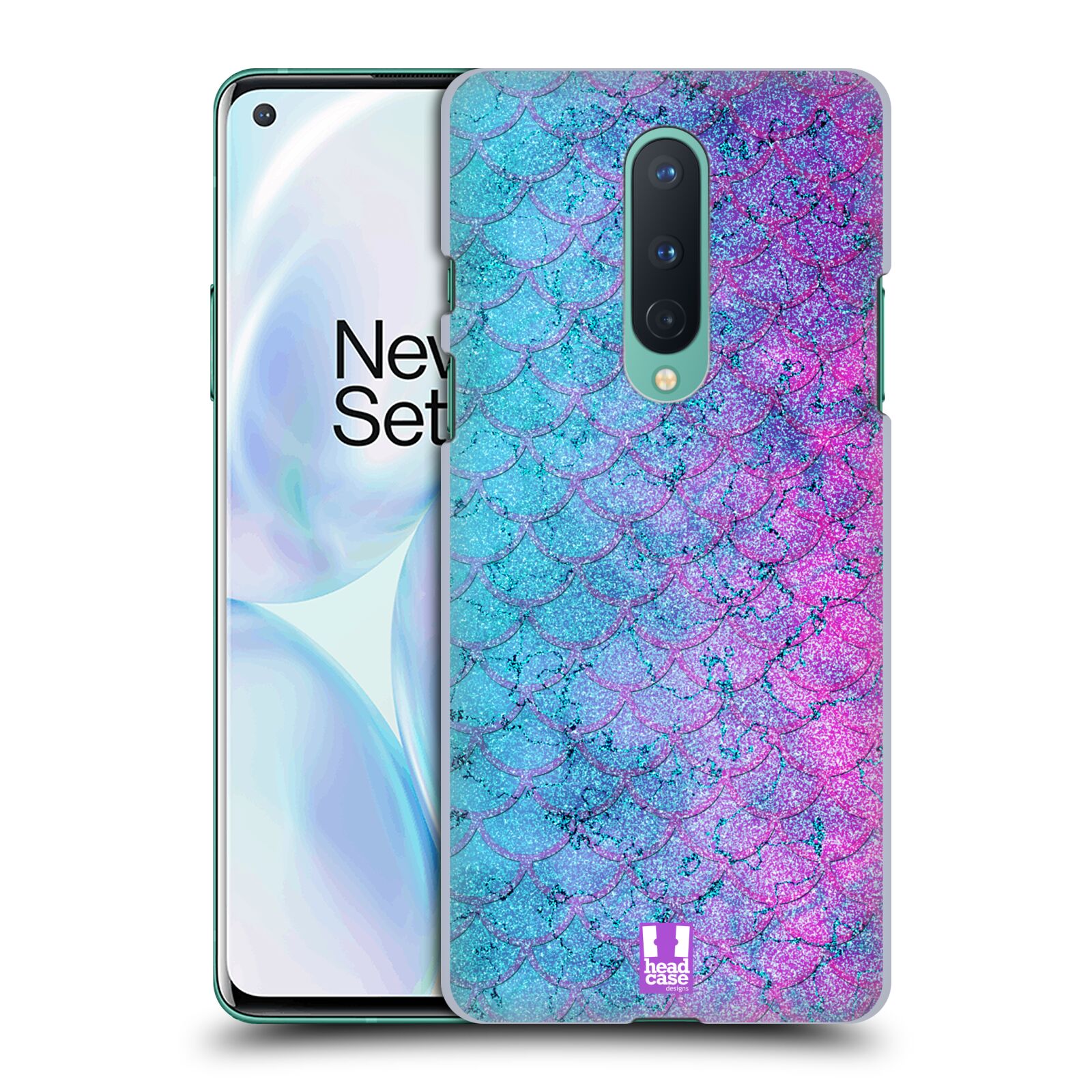 HEAD CASE DESIGNS MERMAID SCALES HARD BACK CASE FOR OPPO PHONES - Picture 8 of 12