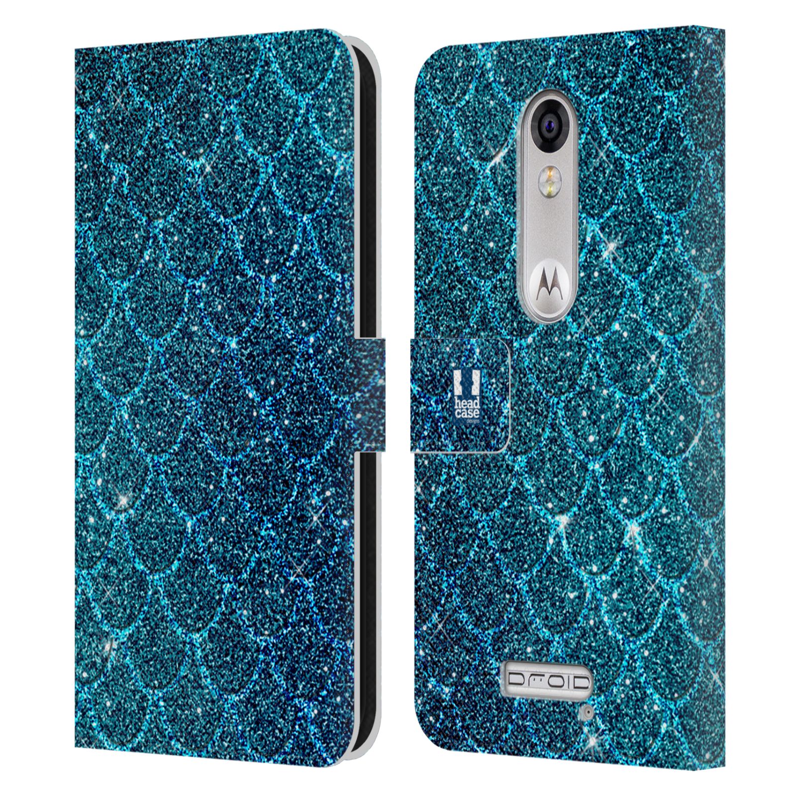 HEAD CASE DESIGNS MERMAID SCALES LEATHER BOOK WALLET CASE FOR MOTOROLA PHONES 2 - Picture 8 of 11