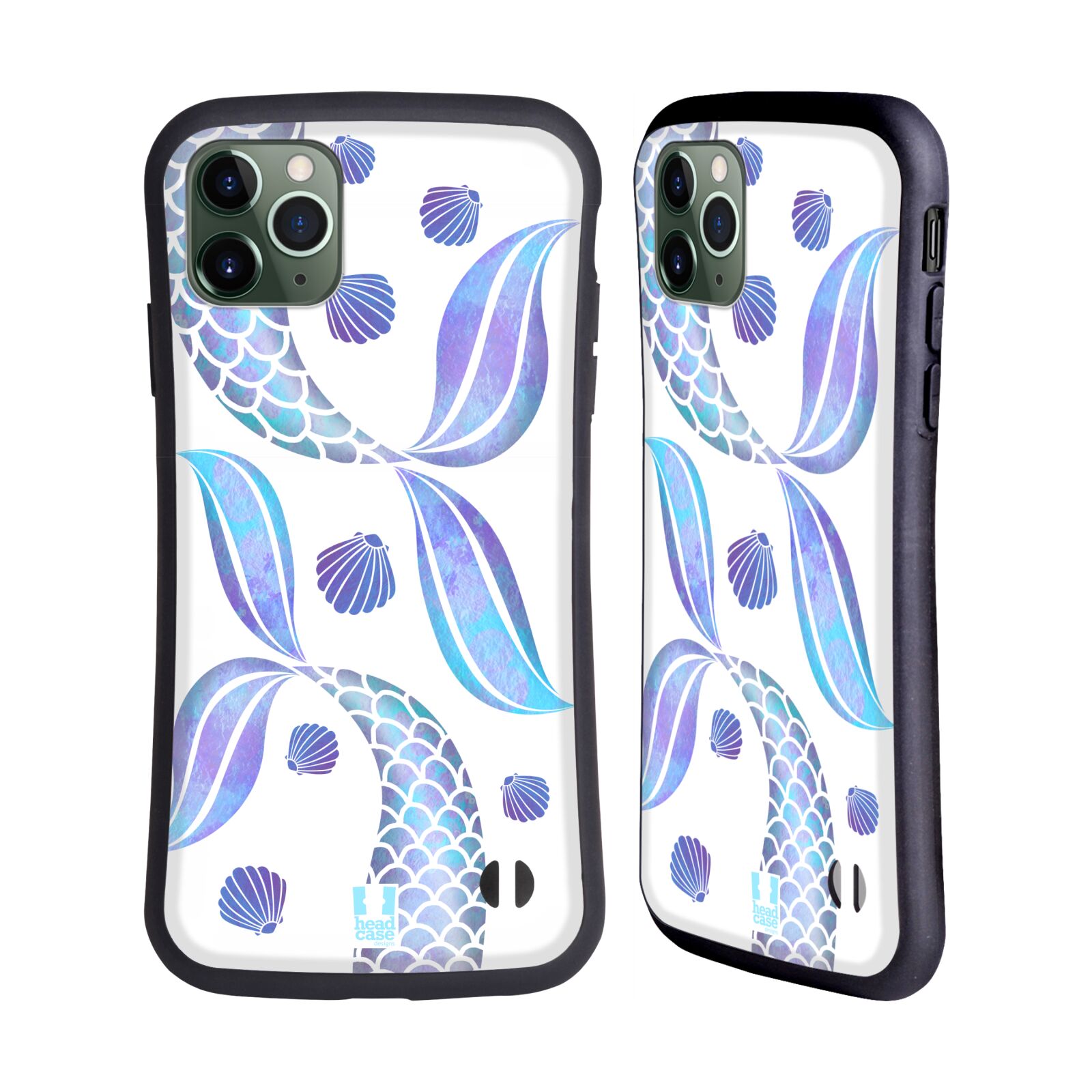 HEAD CASE MERMAID TAIL HYBRID CASE FOR APPLE iPHONES PHONES - Picture 9 of 11
