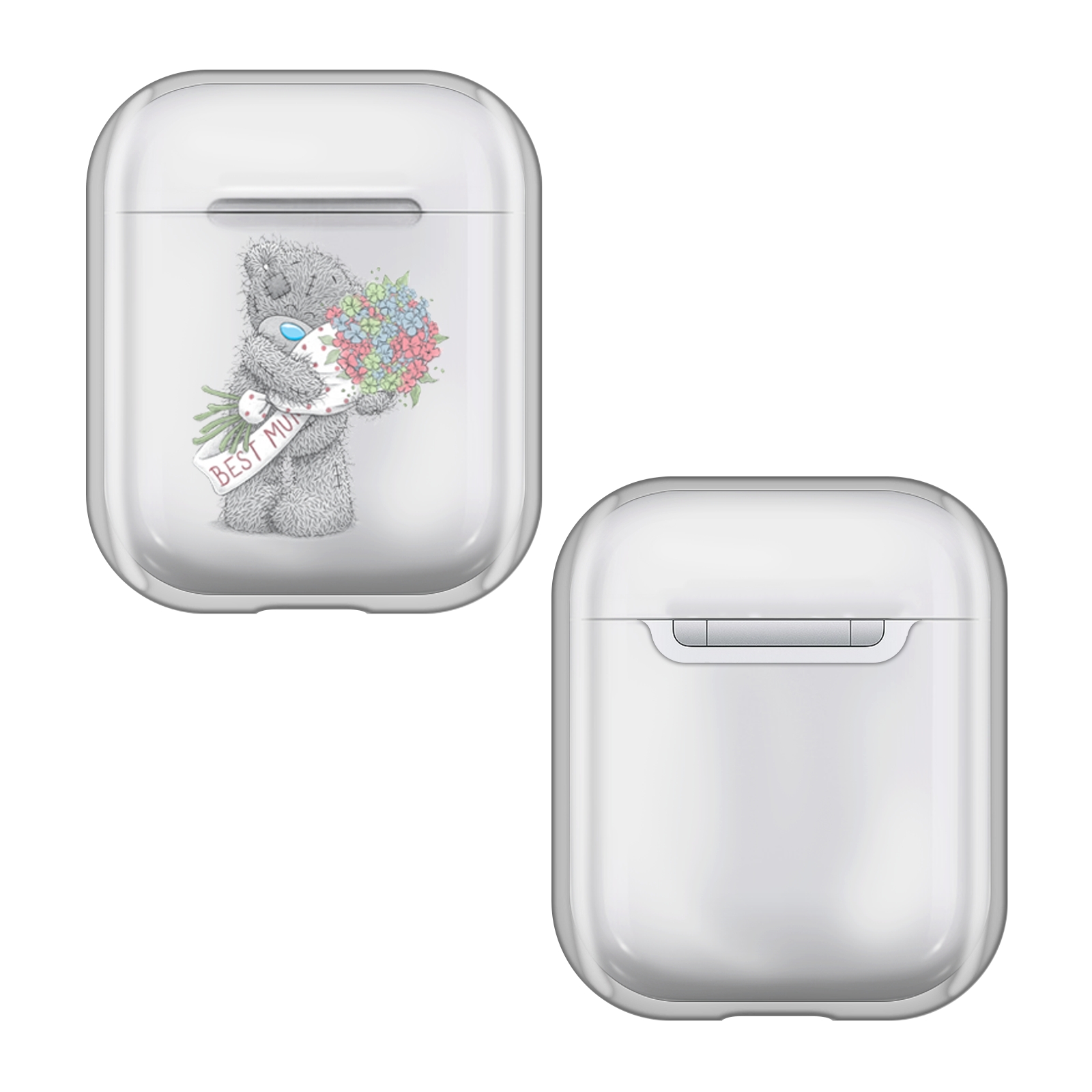 CUSTODIA COVER RIGIDA UFFICIALE ME TO YOU ALL ABOUT LOVE TRASPARENTE PER AIRPODS - Foto 6 di 15