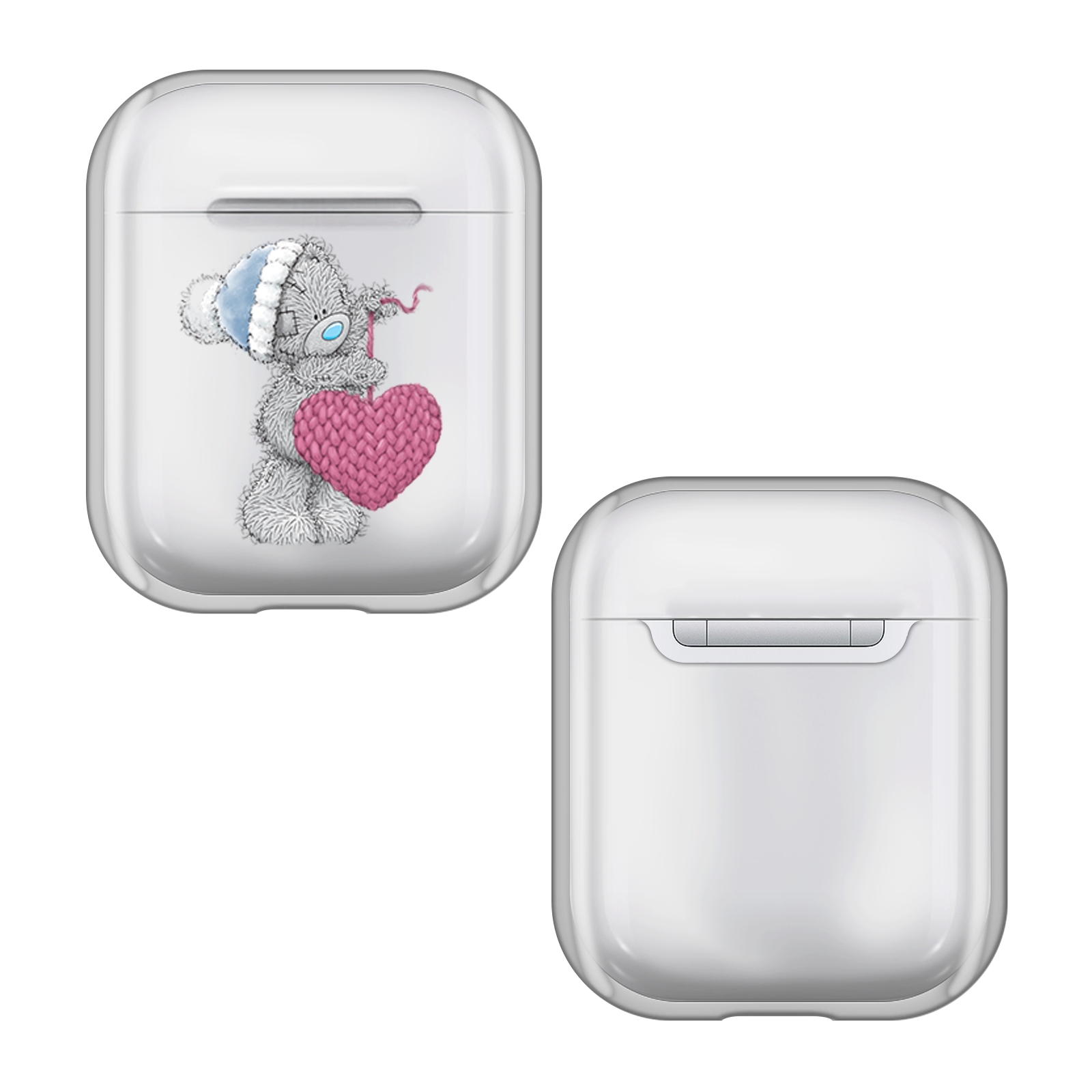 CUSTODIA COVER RIGIDA UFFICIALE ME TO YOU ALL ABOUT LOVE TRASPARENTE PER AIRPODS - Foto 8 di 15