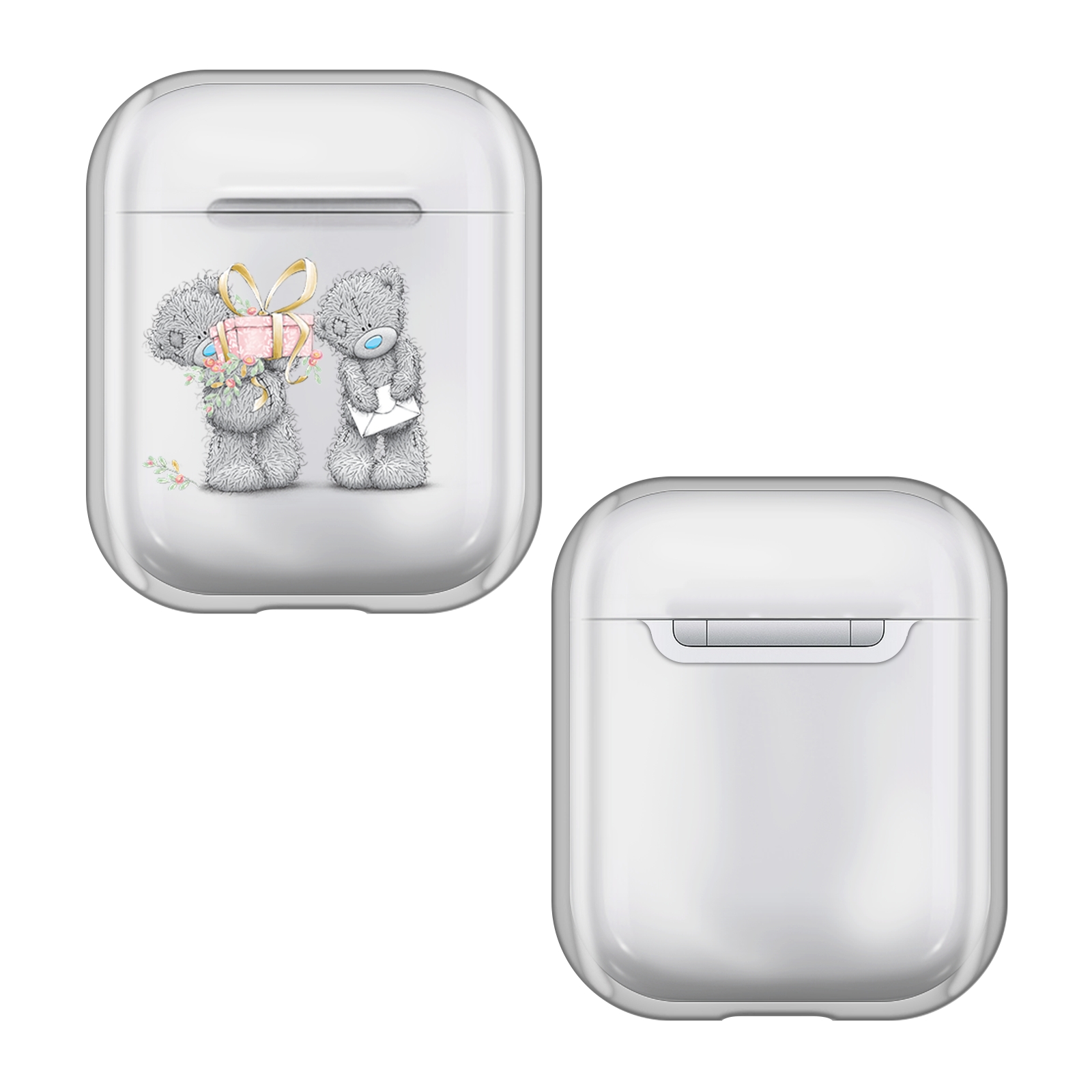 CUSTODIA COVER RIGIDA UFFICIALE ME TO YOU ALL ABOUT LOVE TRASPARENTE PER AIRPODS - Foto 9 di 15
