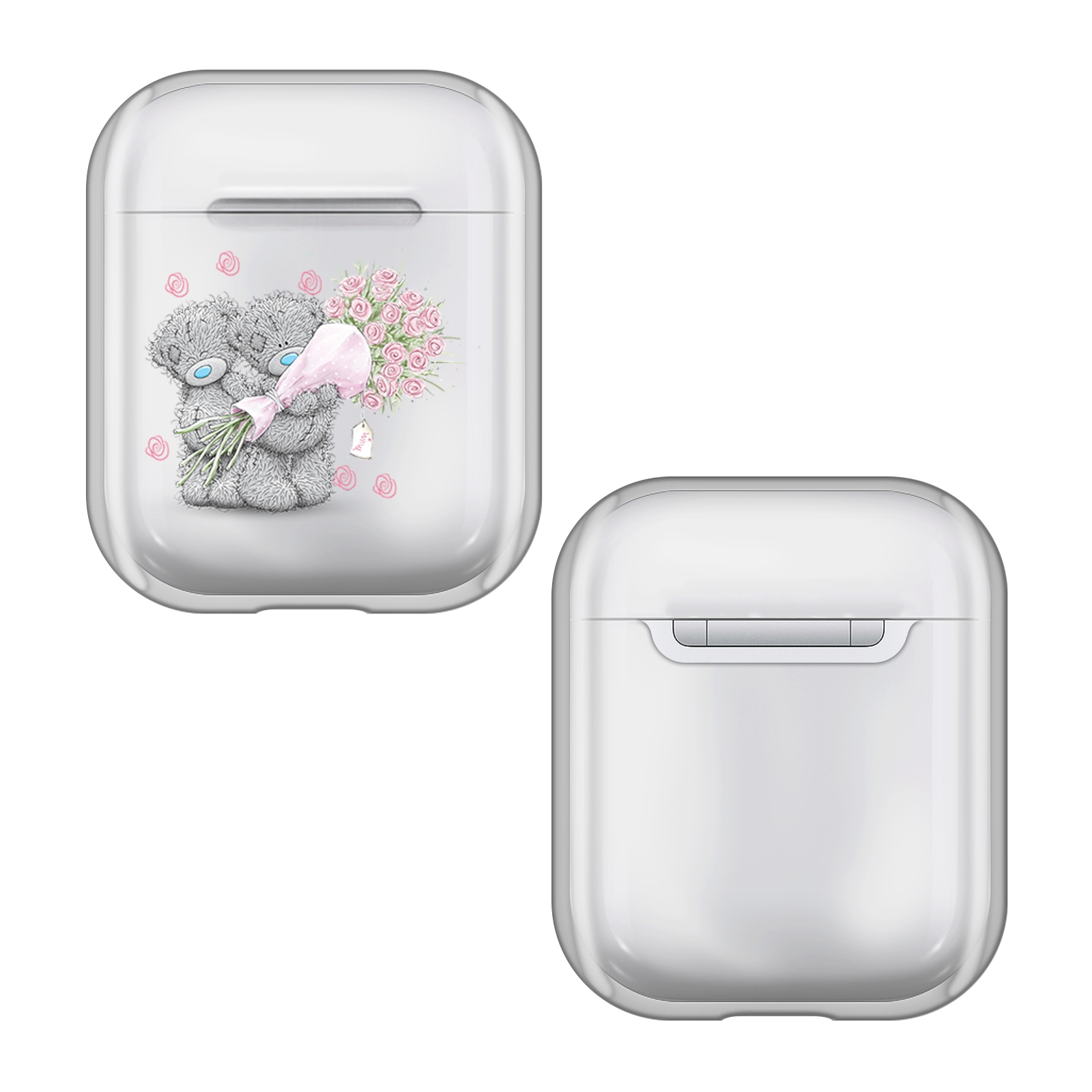CUSTODIA COVER RIGIDA UFFICIALE ME TO YOU ALL ABOUT LOVE TRASPARENTE PER AIRPODS - Foto 15 di 15