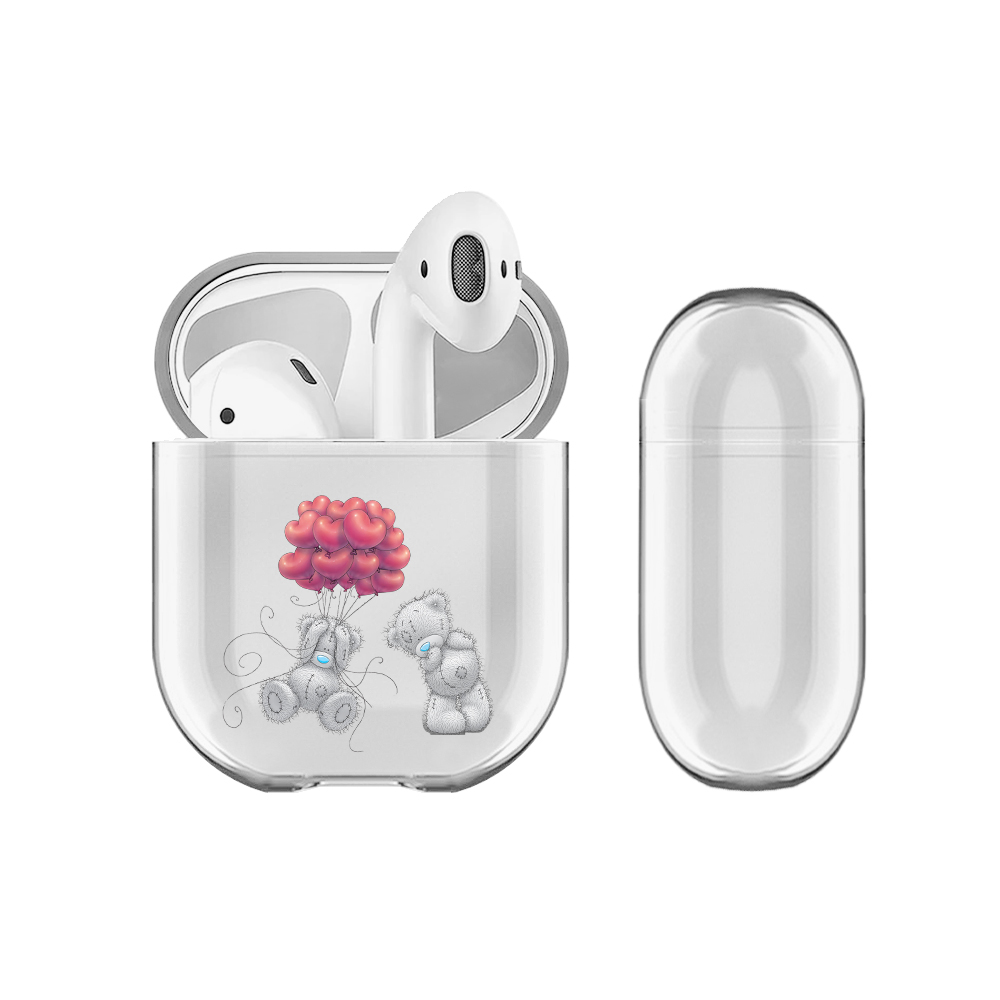 OFFICIAL ME TO YOU CLASSIC TATTY TEDDY CLEAR HARD CRYSTAL COVER CASE FOR AIRPODS - Picture 10 of 18