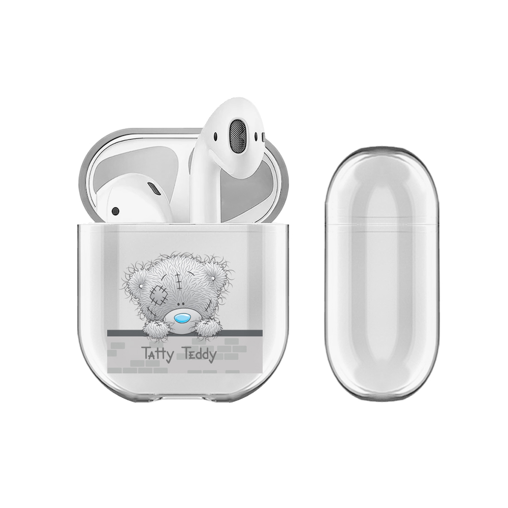 OFFICIAL ME TO YOU CLASSIC TATTY TEDDY CLEAR HARD CRYSTAL COVER CASE FOR AIRPODS - Picture 11 of 18