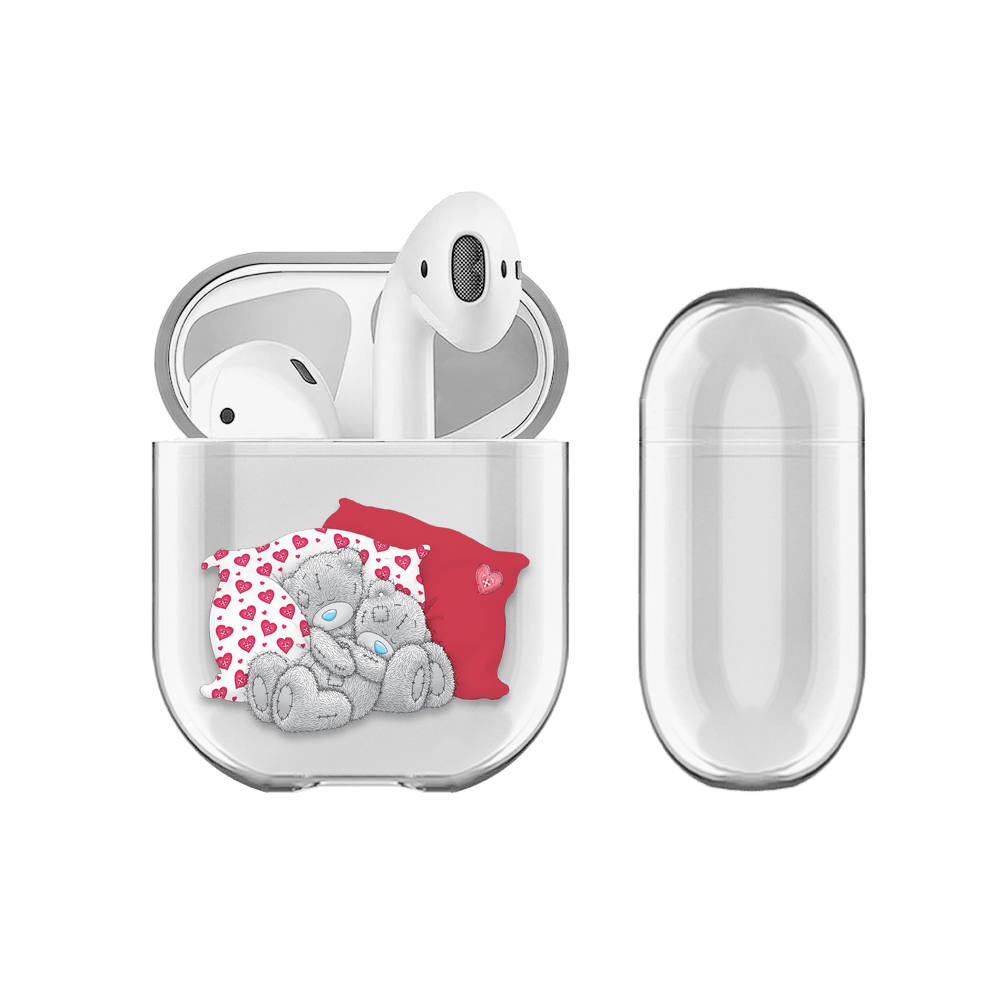 OFFICIAL ME TO YOU CLASSIC TATTY TEDDY CLEAR HARD CRYSTAL COVER CASE FOR AIRPODS - Picture 12 of 18