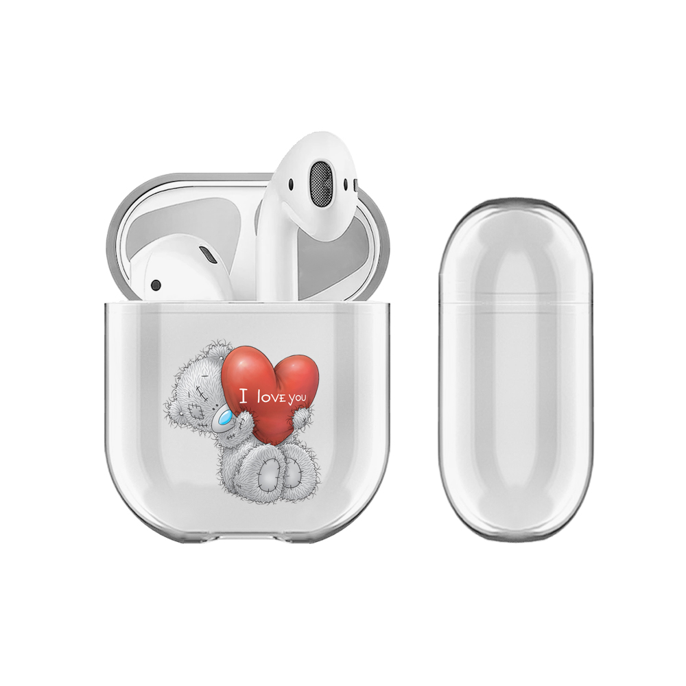 OFFICIAL ME TO YOU CLASSIC TATTY TEDDY CLEAR HARD CRYSTAL COVER CASE FOR AIRPODS - Picture 13 of 18