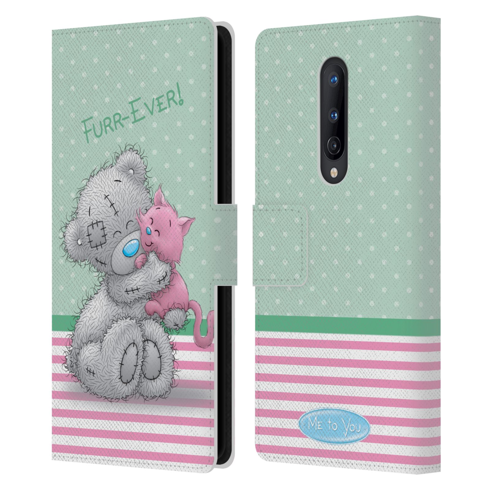 OFFICIAL ME TO YOU CLASSIC TATTY TEDDY LEATHER BOOK CASE FOR ONEPLUS PHONES