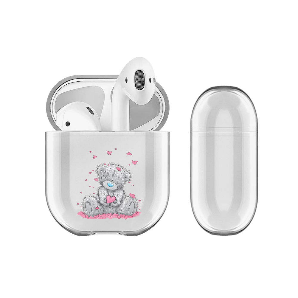 OFFICIAL ME TO YOU CLASSIC TATTY TEDDY CLEAR HARD CRYSTAL COVER CASE FOR AIRPODS - Picture 14 of 18