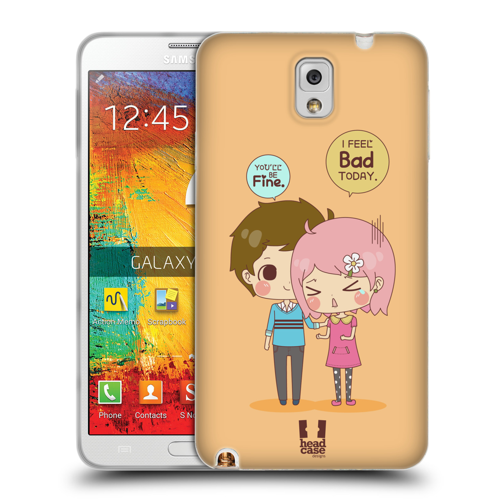FUNDA HEAD CASE DESIGNS CON DIBUJO DE GEL SUAVE PARA TELÉFONOS SAMSUNG 2 - Imagen 8 de 14