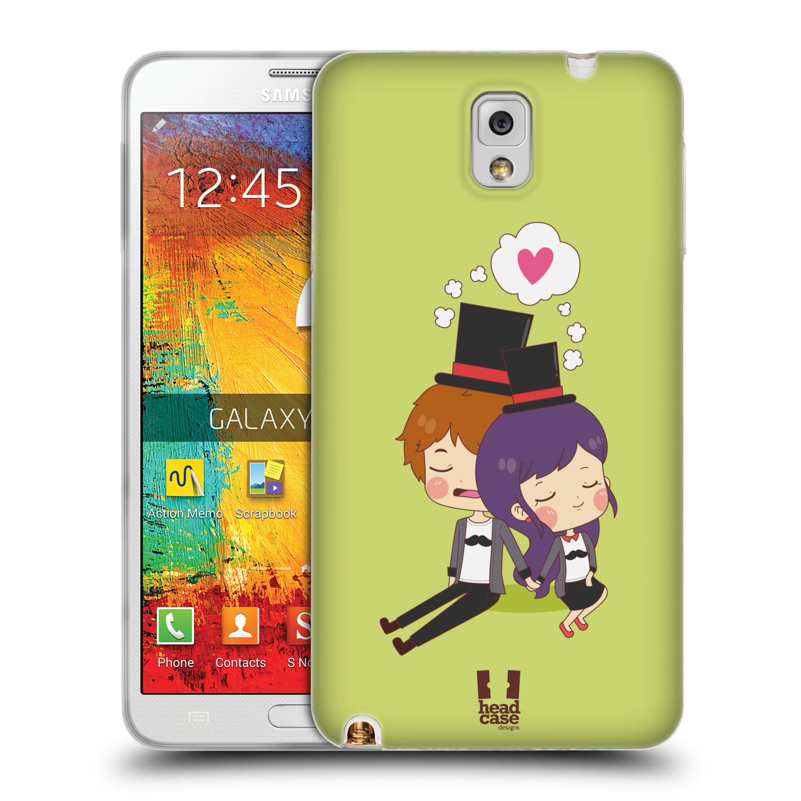 FUNDA HEAD CASE DESIGNS CON DIBUJO DE GEL SUAVE PARA TELÉFONOS SAMSUNG 2 - Imagen 13 de 14