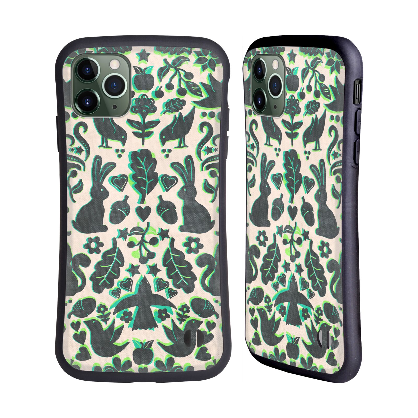 OFFICIAL MICKLYN LE FEUVRE ANIMALS HYBRID CASE FOR APPLE iPHONES PHONES