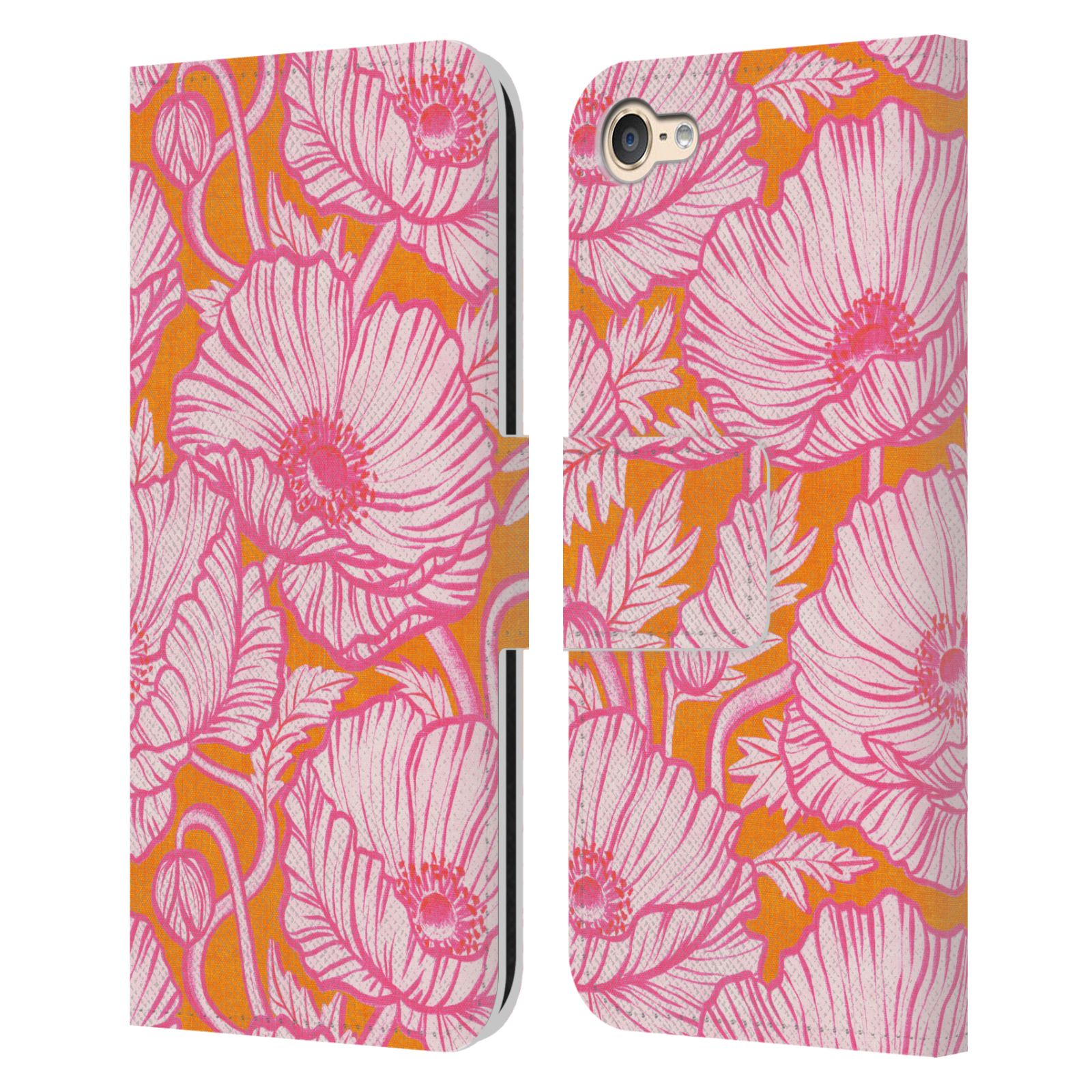 MICKLYN LE FEUVRE FLORA AND FAUNA LEATHER BOOK WALLET CASE FOR APPLE iPOD TOUCH - Picture 10 of 16