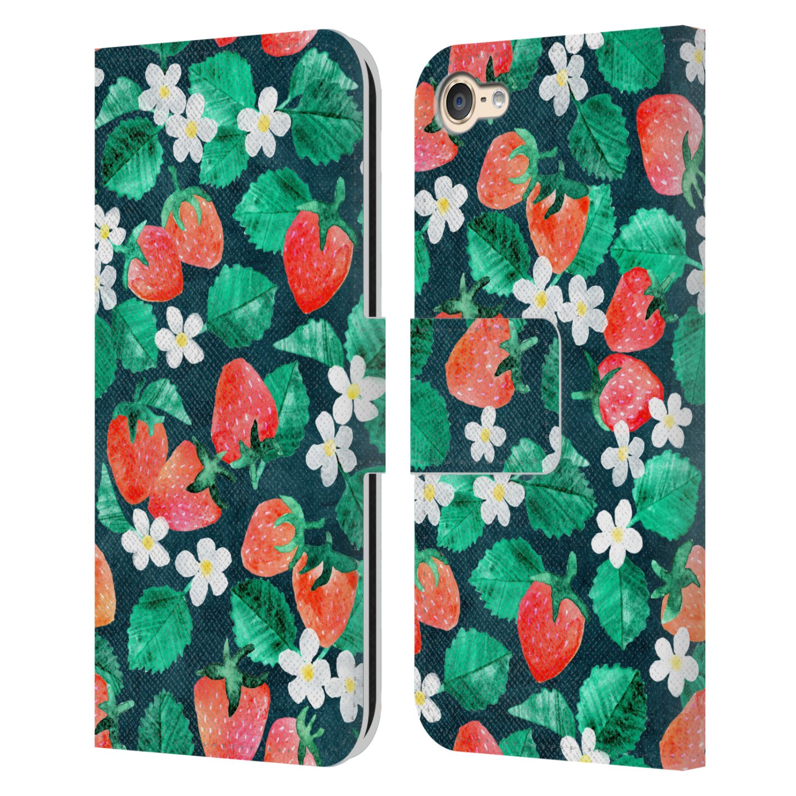 MICKLYN LE FEUVRE FLORA AND FAUNA LEATHER BOOK WALLET CASE FOR APPLE iPOD TOUCH - Picture 13 of 16