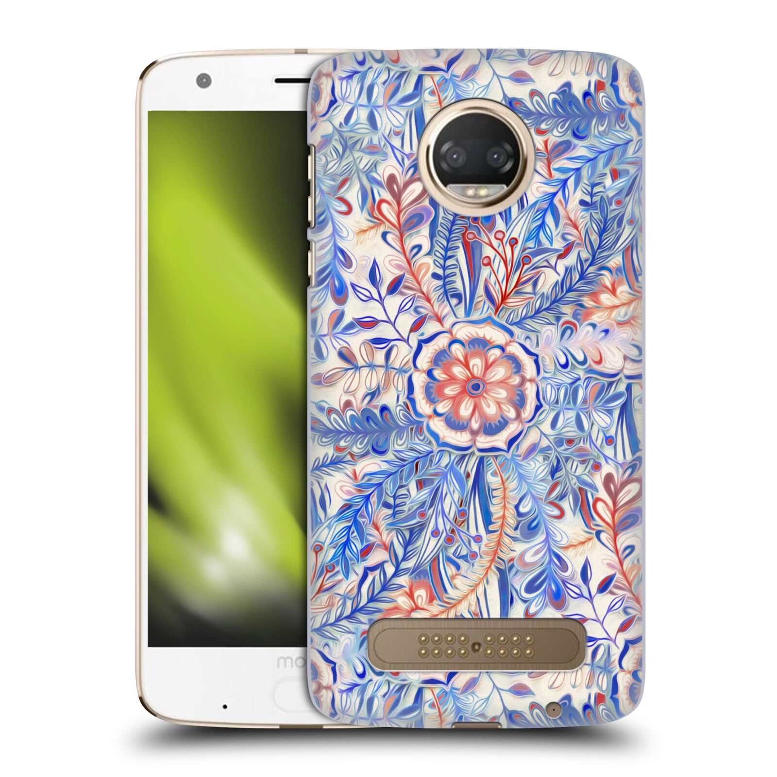 OFFICIAL MICKLYN LE FEUVRE FLORALS HARD BACK CASE FOR MOTOROLA PHONES 1 - Picture 8 of 20
