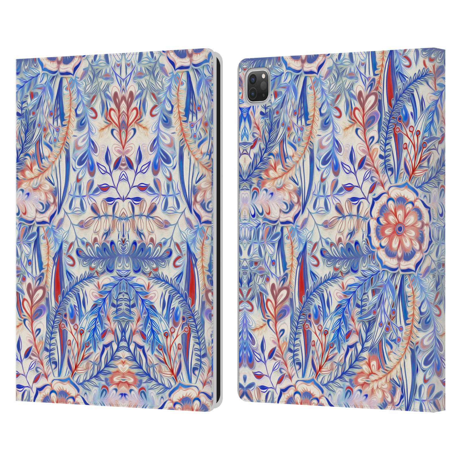 OFFICIAL MICKLYN LE FEUVRE FLORALS LEATHER BOOK WALLET CASE FOR APPLE iPAD - Picture 7 of 19