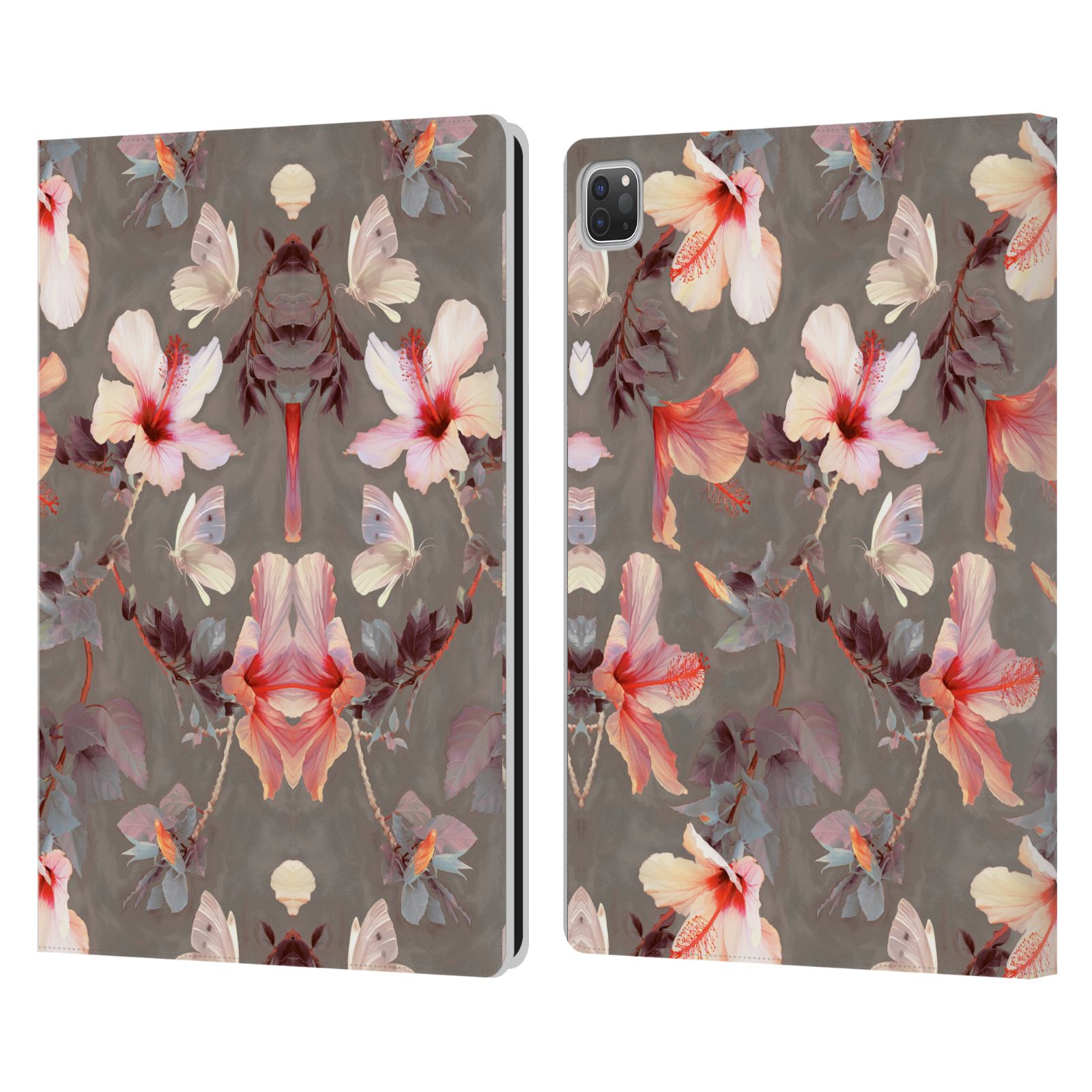 OFFICIAL MICKLYN LE FEUVRE FLORALS LEATHER BOOK WALLET CASE FOR APPLE iPAD - Picture 11 of 19