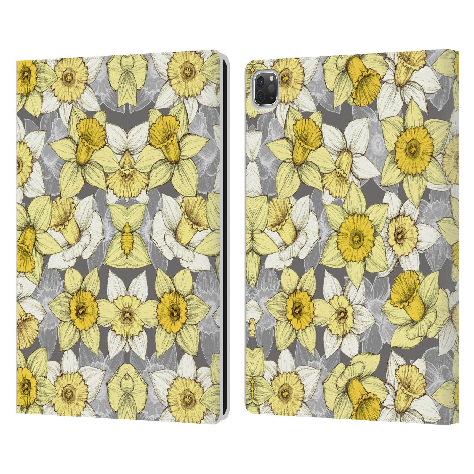 OFFICIAL MICKLYN LE FEUVRE FLORALS LEATHER BOOK WALLET CASE FOR APPLE iPAD - Picture 12 of 19