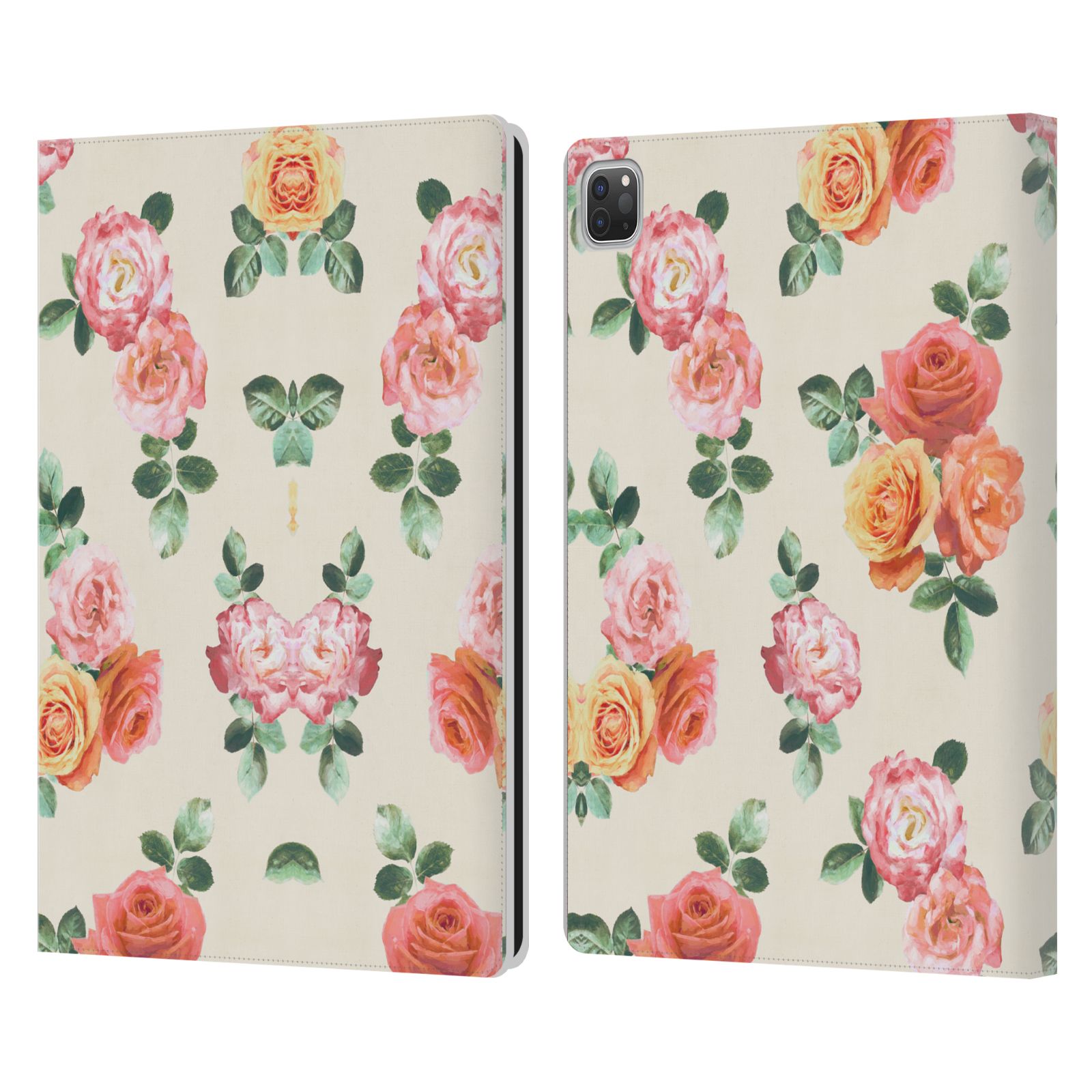 OFFICIAL MICKLYN LE FEUVRE FLORALS LEATHER BOOK WALLET CASE FOR APPLE iPAD - Picture 14 of 19