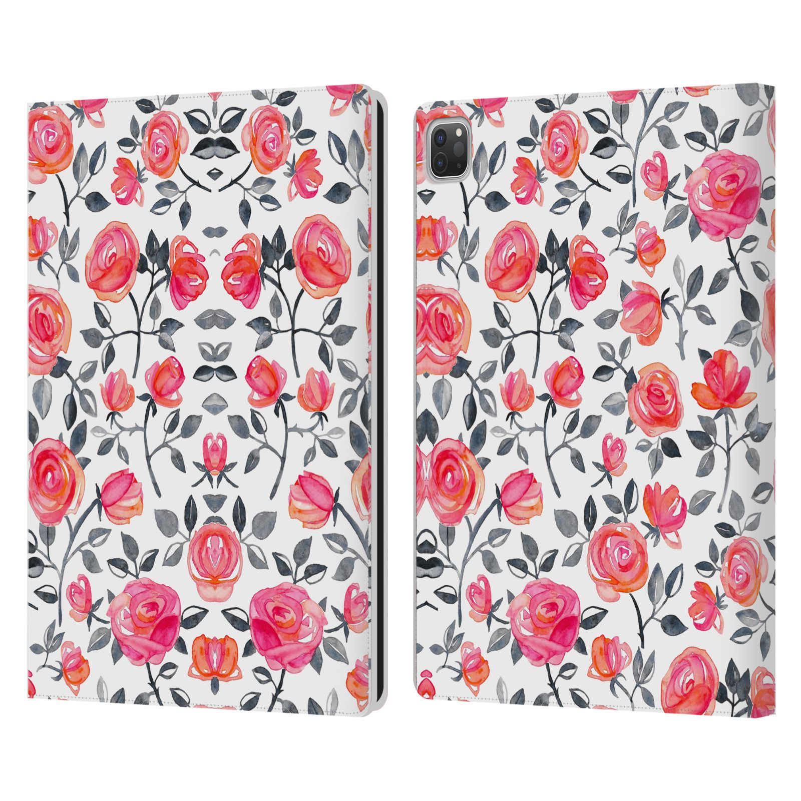 OFFICIAL MICKLYN LE FEUVRE FLORALS LEATHER BOOK WALLET CASE FOR APPLE iPAD - Picture 17 of 19