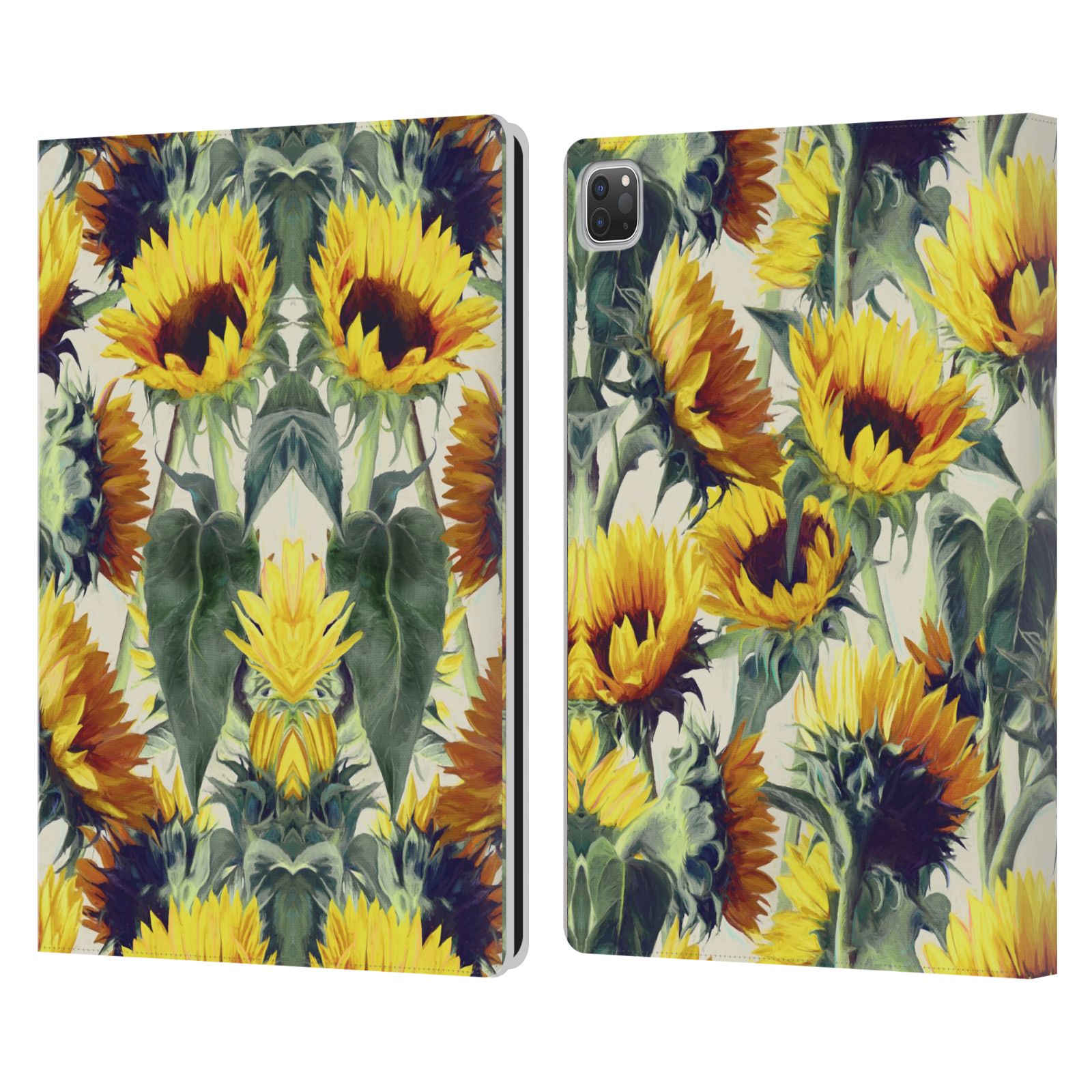 OFFICIAL MICKLYN LE FEUVRE FLORALS LEATHER BOOK WALLET CASE FOR APPLE iPAD - Picture 19 of 19