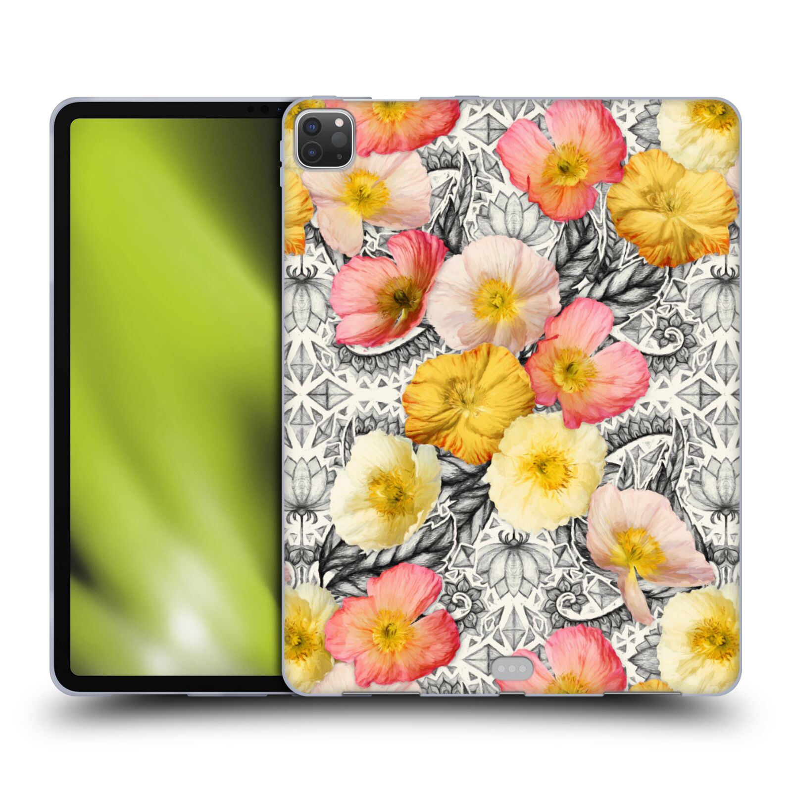 OFFICIAL MICKLYN LE FEUVRE FLORALS 2 SOFT GEL CASE FOR APPLE SAMSUNG KINDLE - Picture 8 of 22