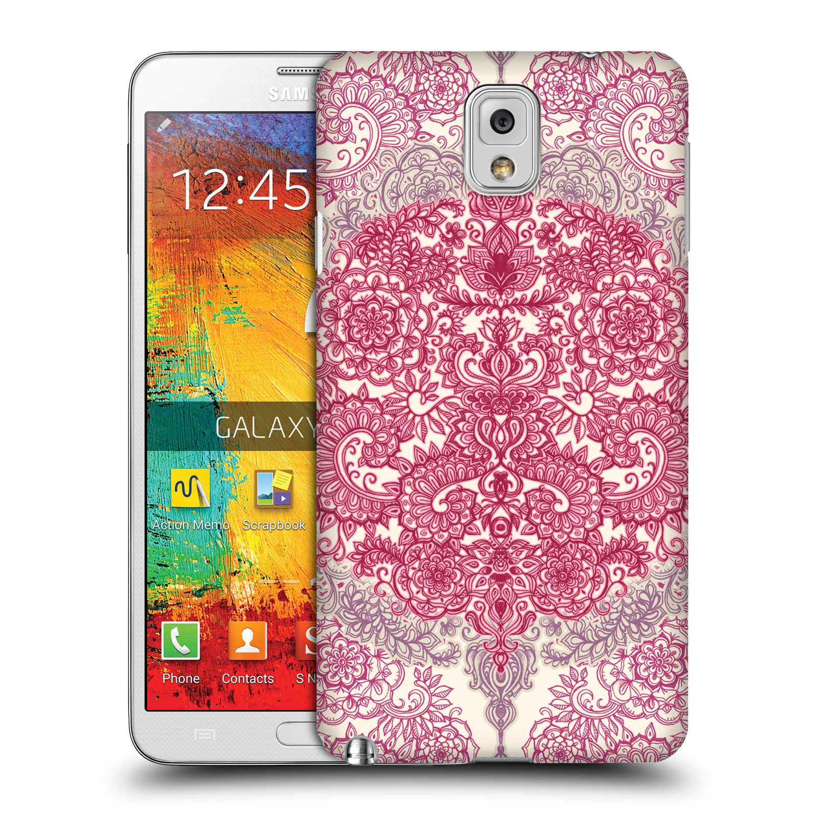 OFFICIAL MICKLYN LE FEUVRE FLORAL PATTERNS BACK CASE FOR SAMSUNG PHONES 2 - Picture 8 of 22
